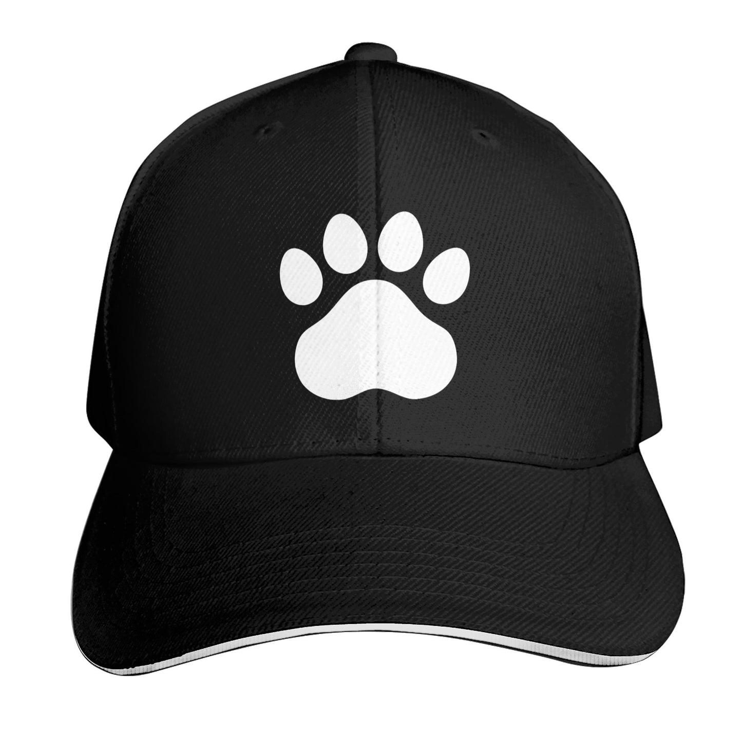 Paw Print Baseball Caps For Men And Women