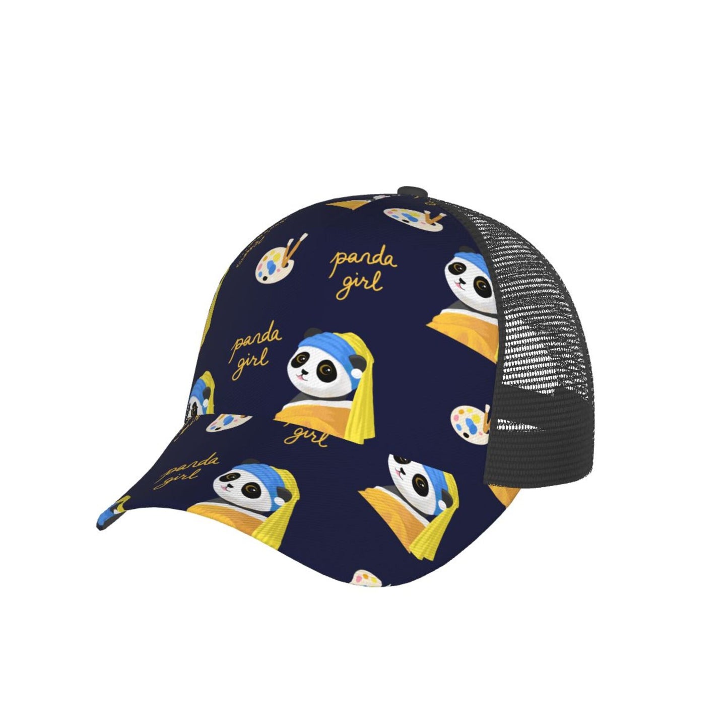 Panda Girl Baseball Hats For Men Or Women