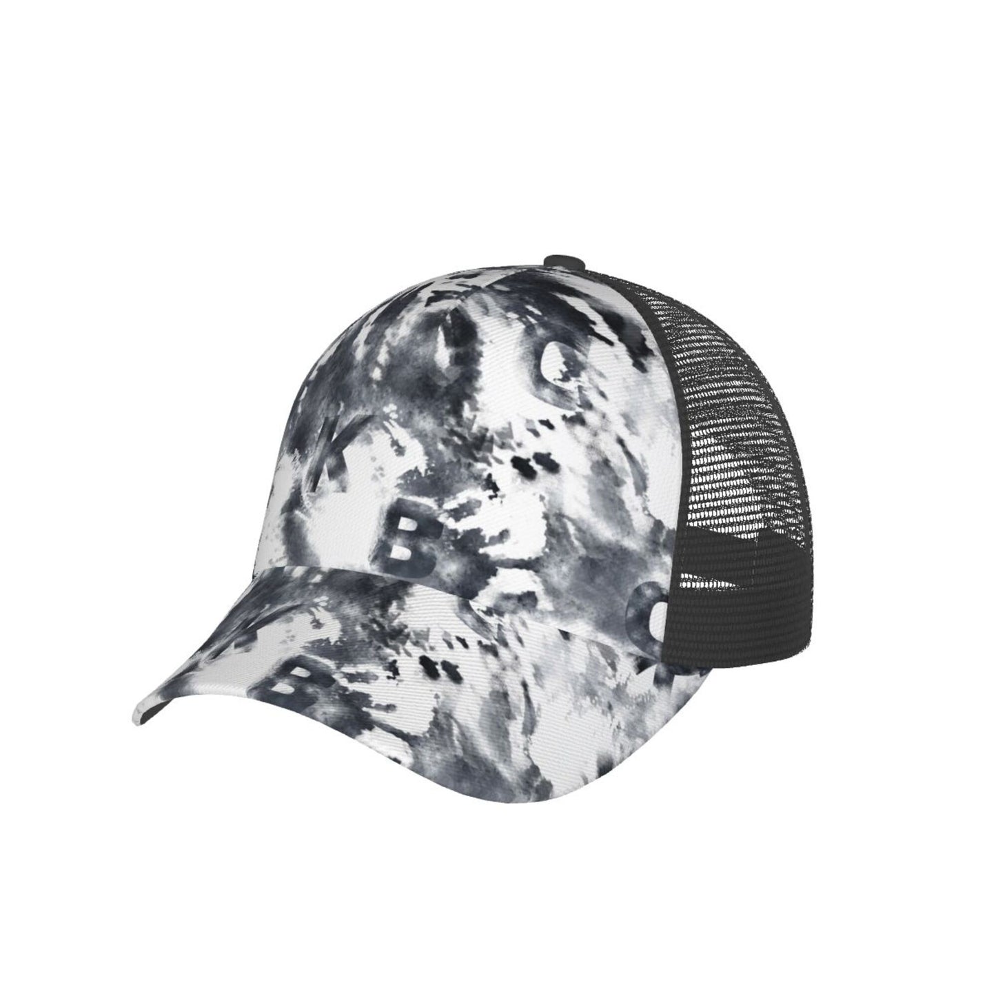 Chinese Ink Tie-Dye Baseball Hats For Men Or Women