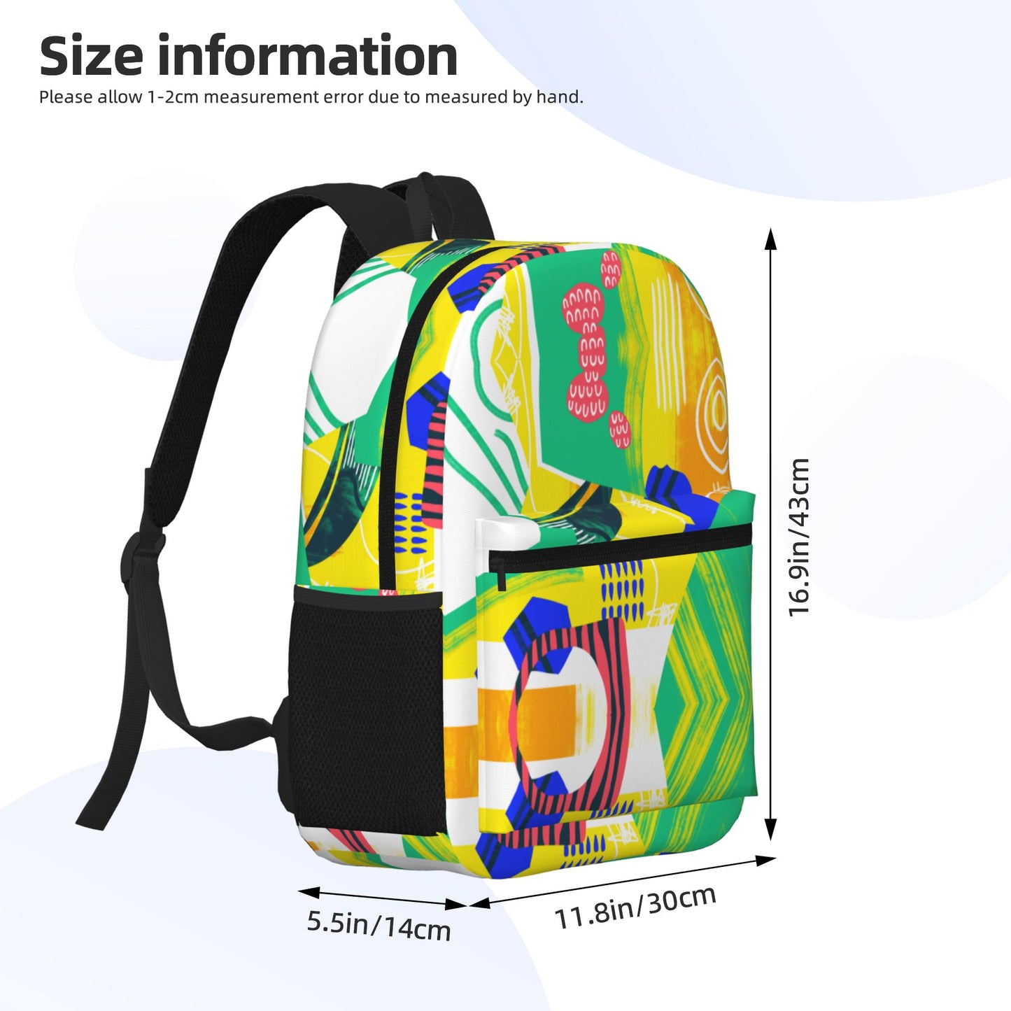 17'' Backpack With Pockets