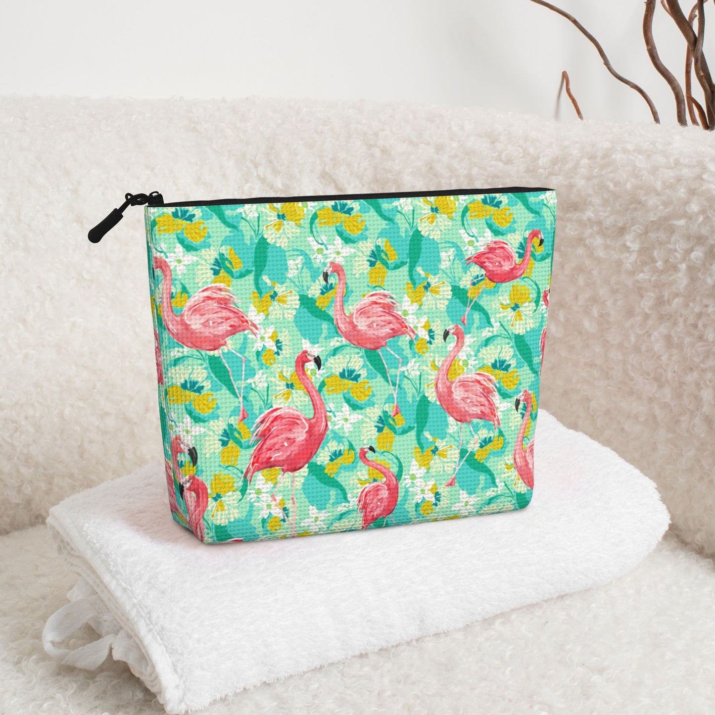 Flamingo Makeup Bag For Women