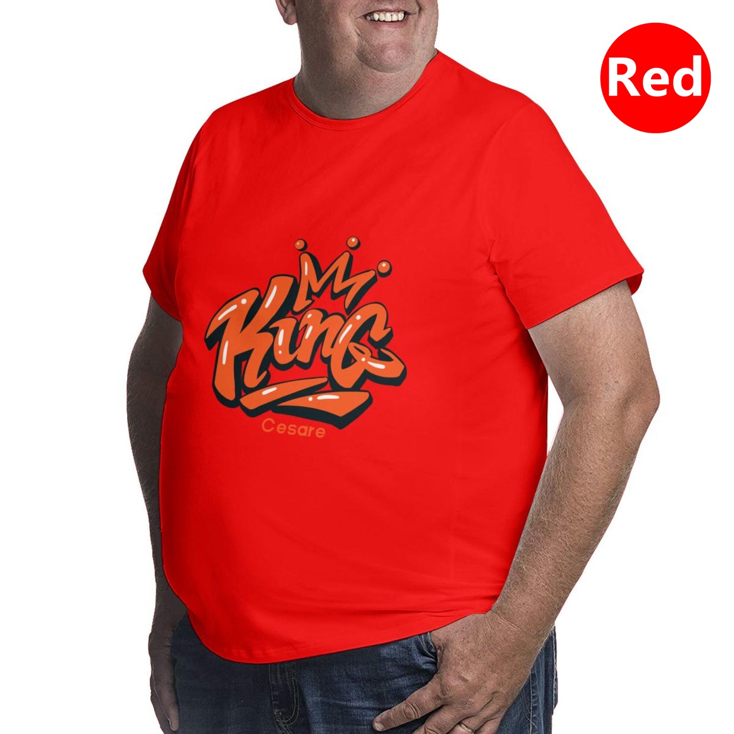 King Men's Extra Large Plus Size Oversized T Shirts