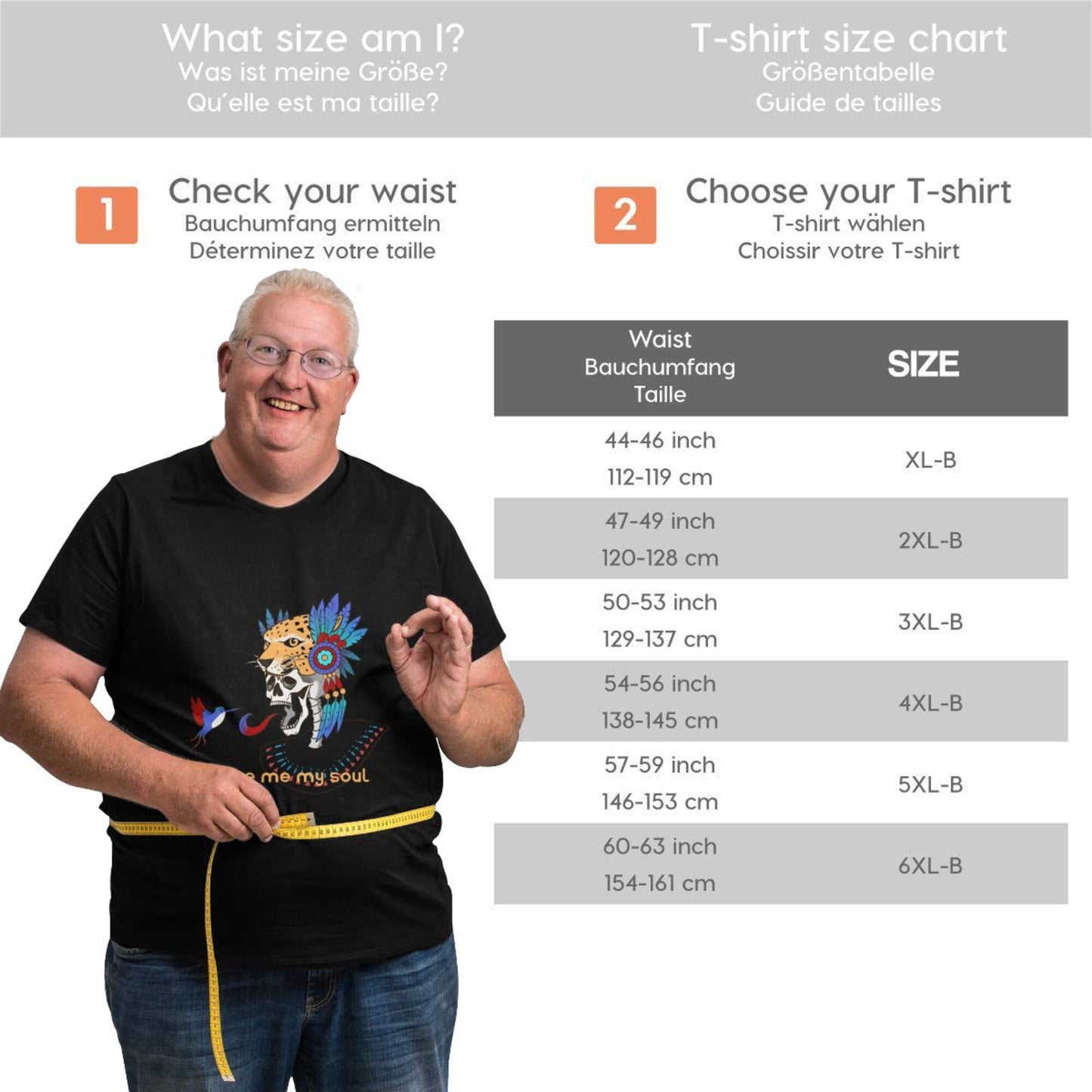 Skull And Hummingbird Men's Extra Large Plus Size Oversized T Shirts