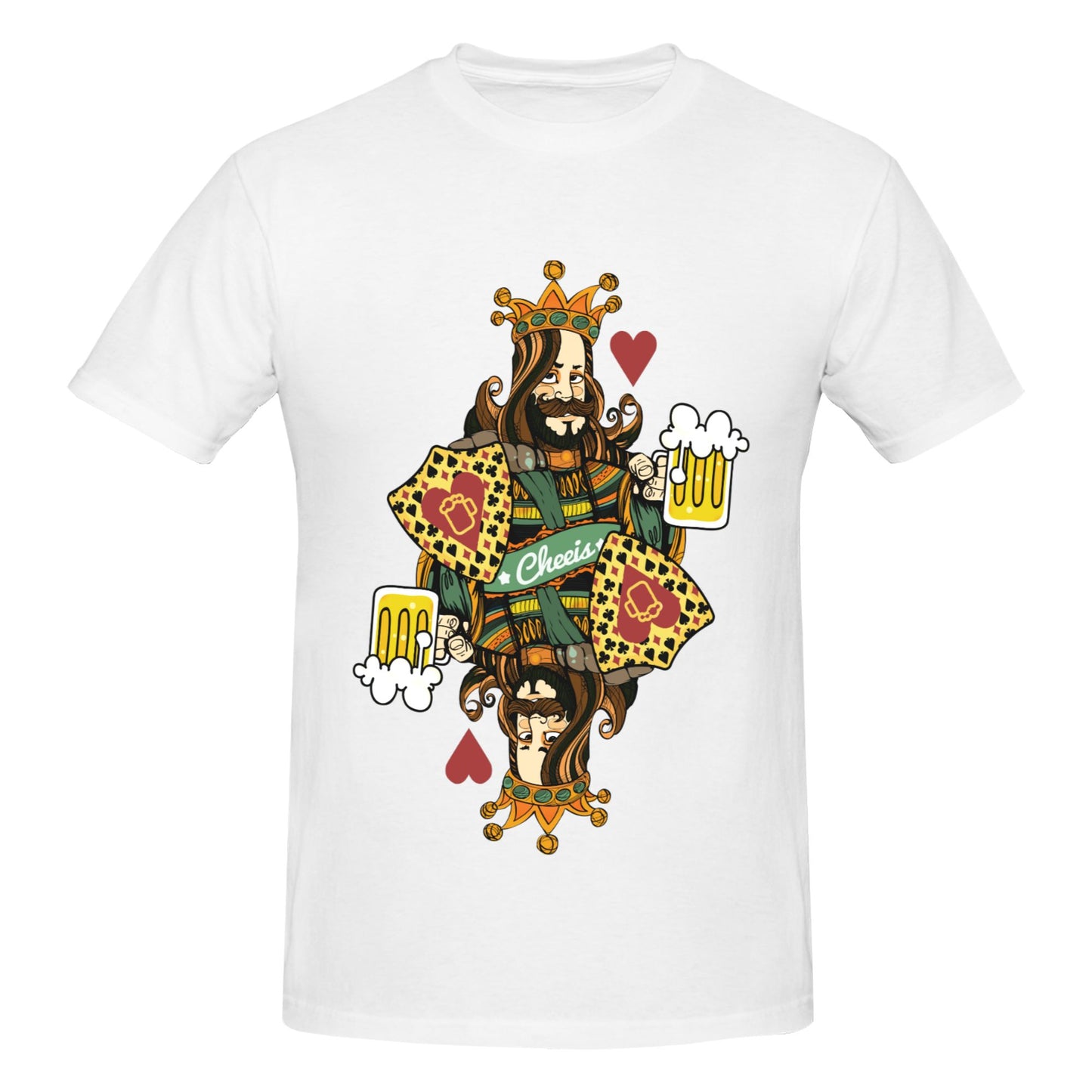 King Of Spades Men's Short Sleeve Cotton T-Shirt