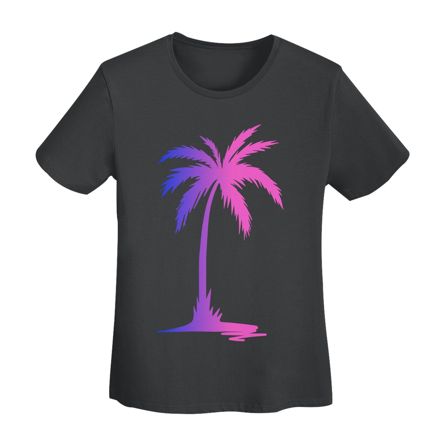 Coconut Palm Women's Short Sleeve Cotton T-Shirt