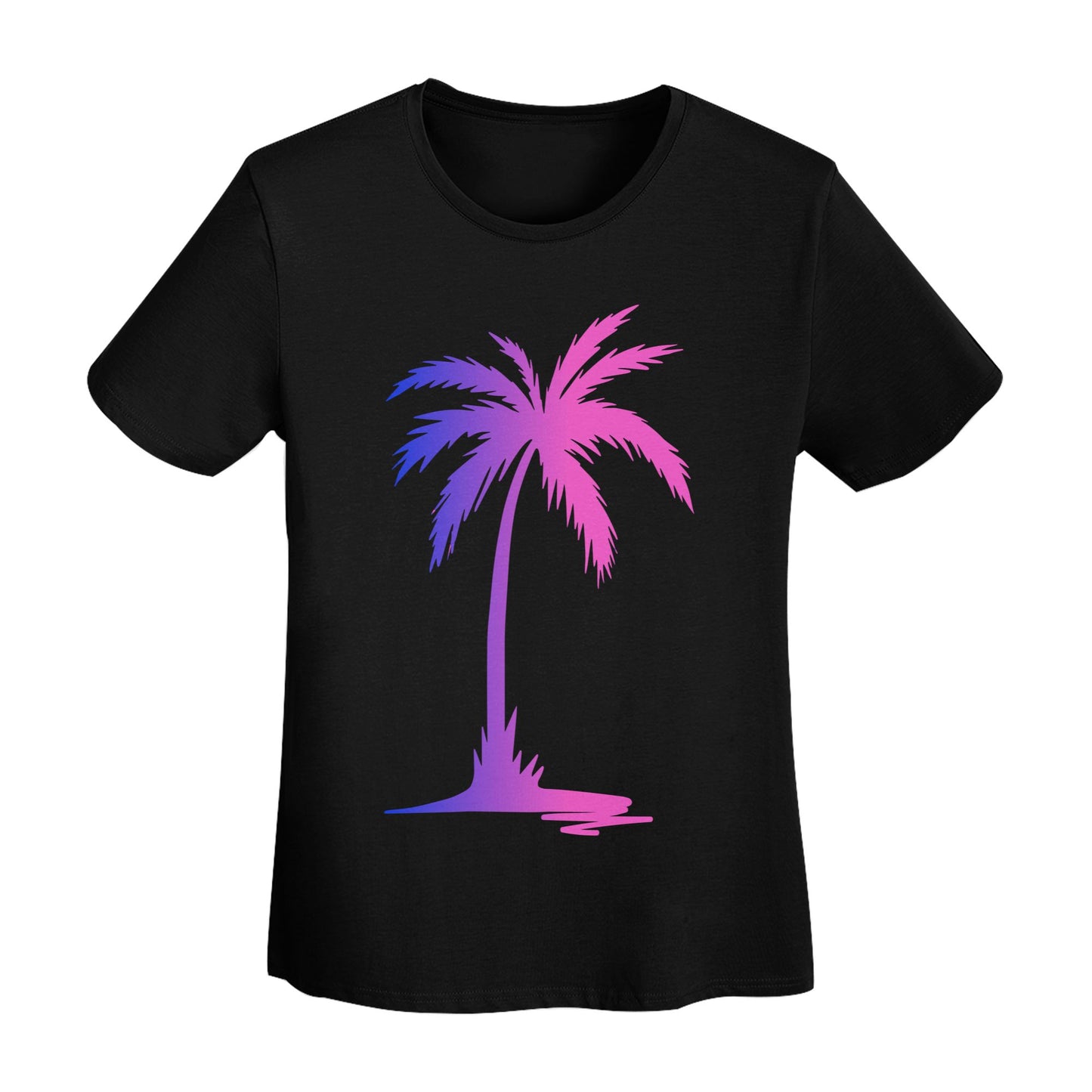 Coconut Palm Women's Short Sleeve Cotton T-Shirt