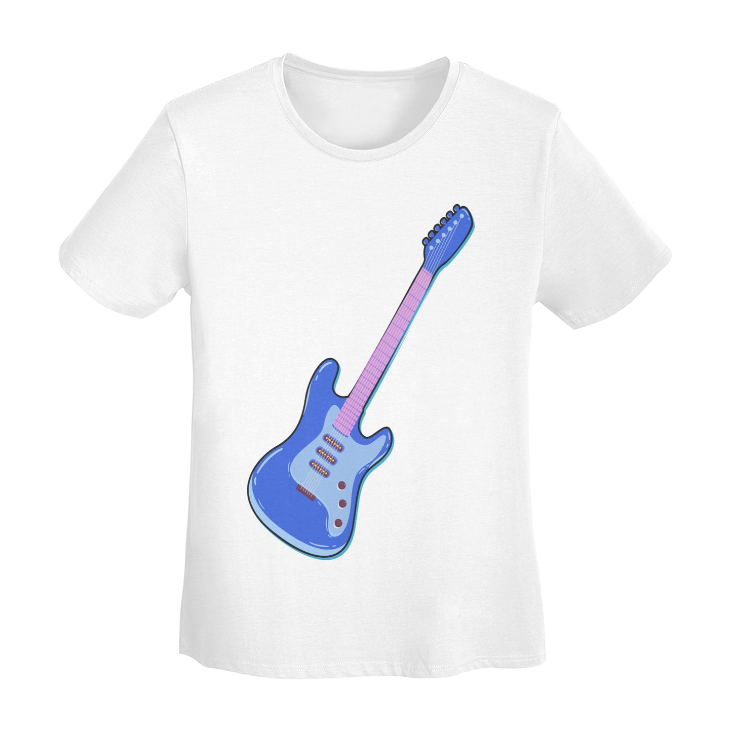 Guitar Women's Short Sleeve Cotton T-Shirt
