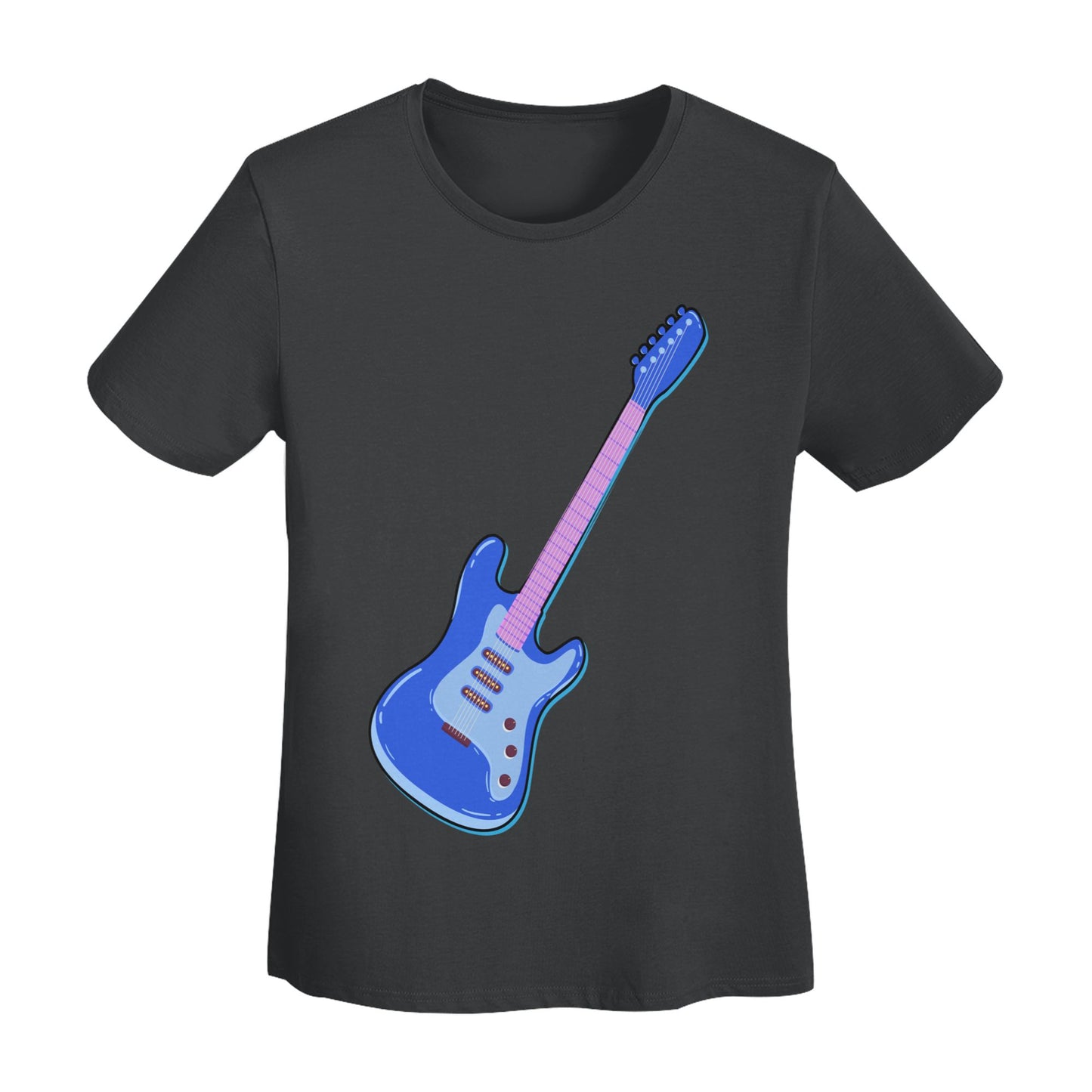 Guitar Women's Short Sleeve Cotton T-Shirt