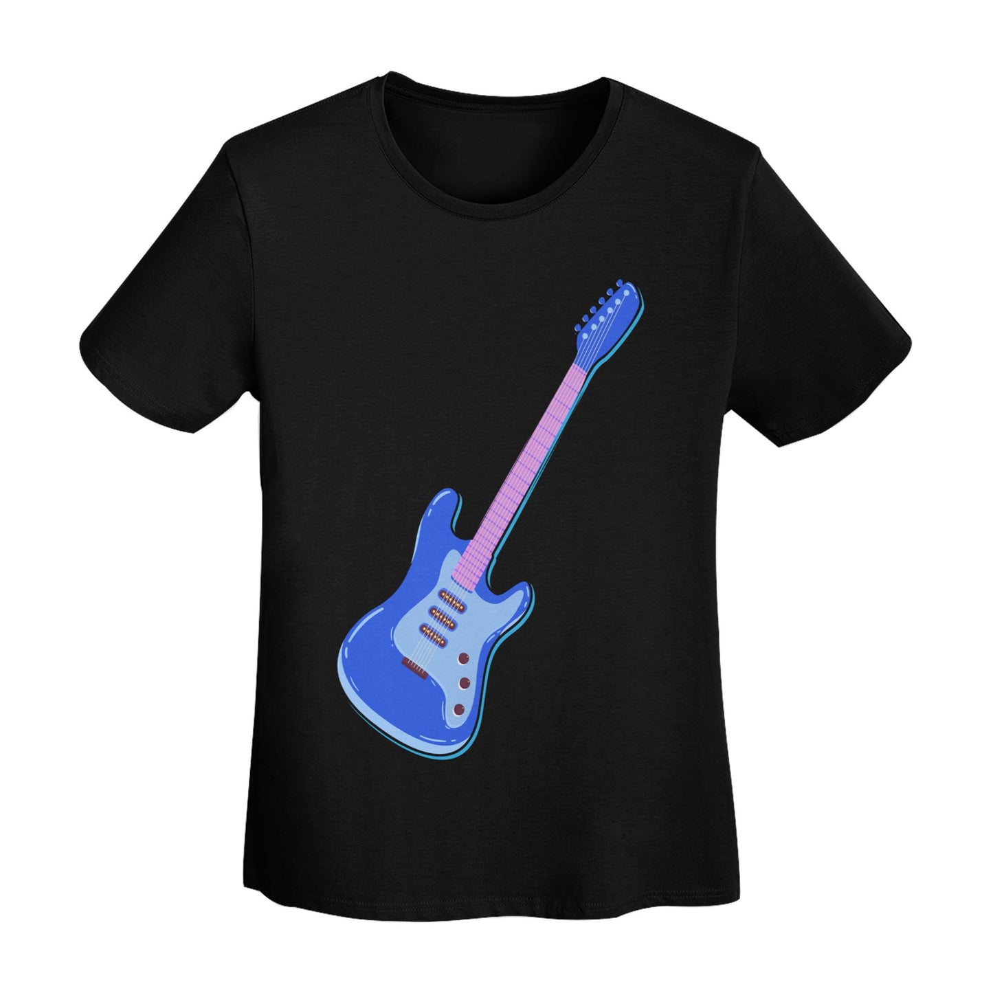 Guitar Women's Short Sleeve Cotton T-Shirt