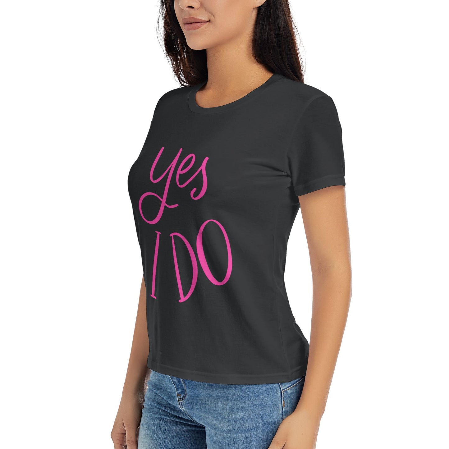 Yes I Do Women's Short Sleeve Cotton T-Shirt