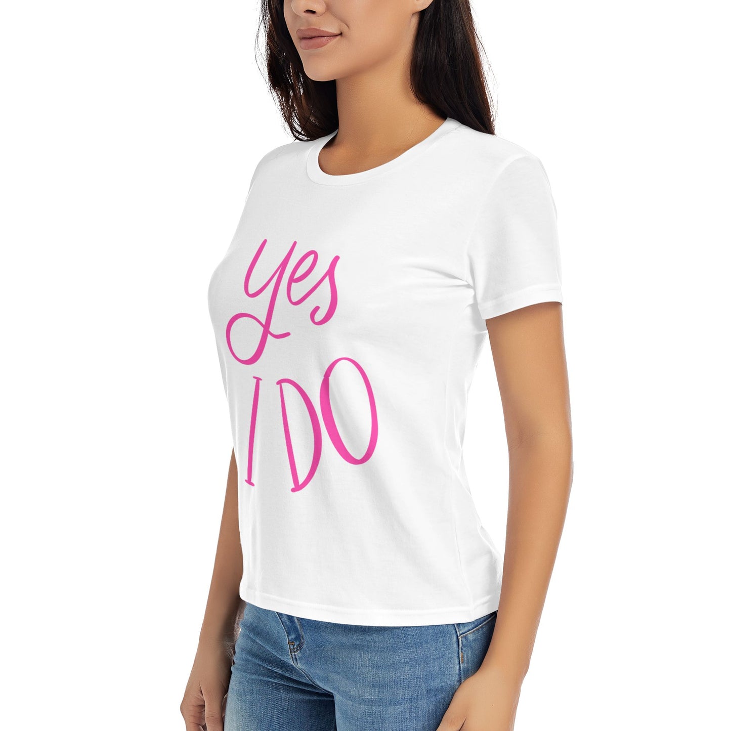 Yes I Do Women's Short Sleeve Cotton T-Shirt