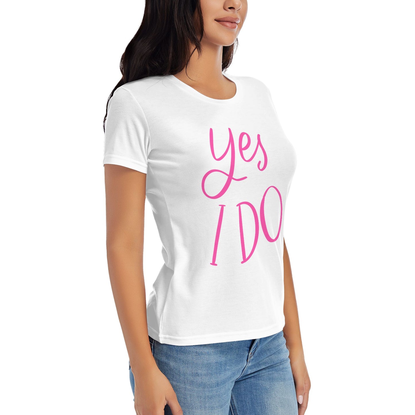 Yes I Do Women's Short Sleeve Cotton T-Shirt