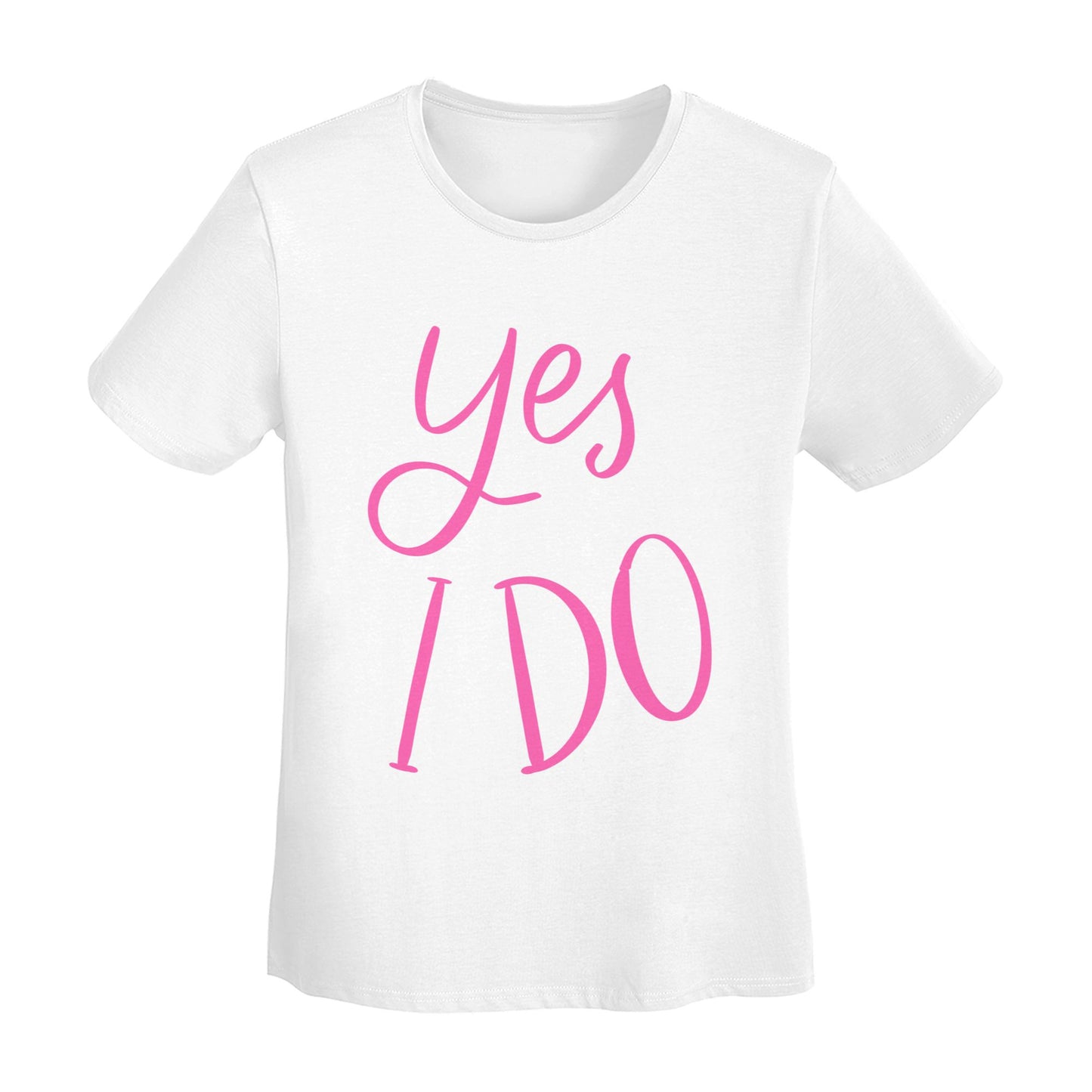 Yes I Do Women's Short Sleeve Cotton T-Shirt