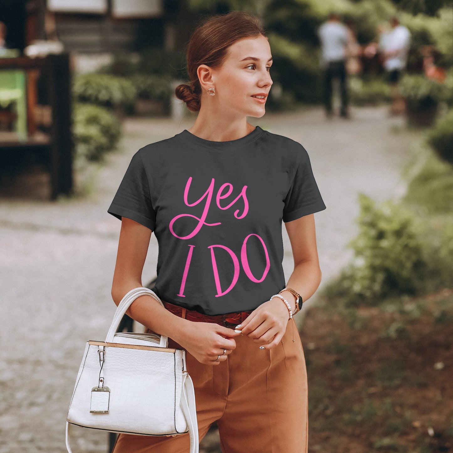 Yes I Do Women's Short Sleeve Cotton T-Shirt