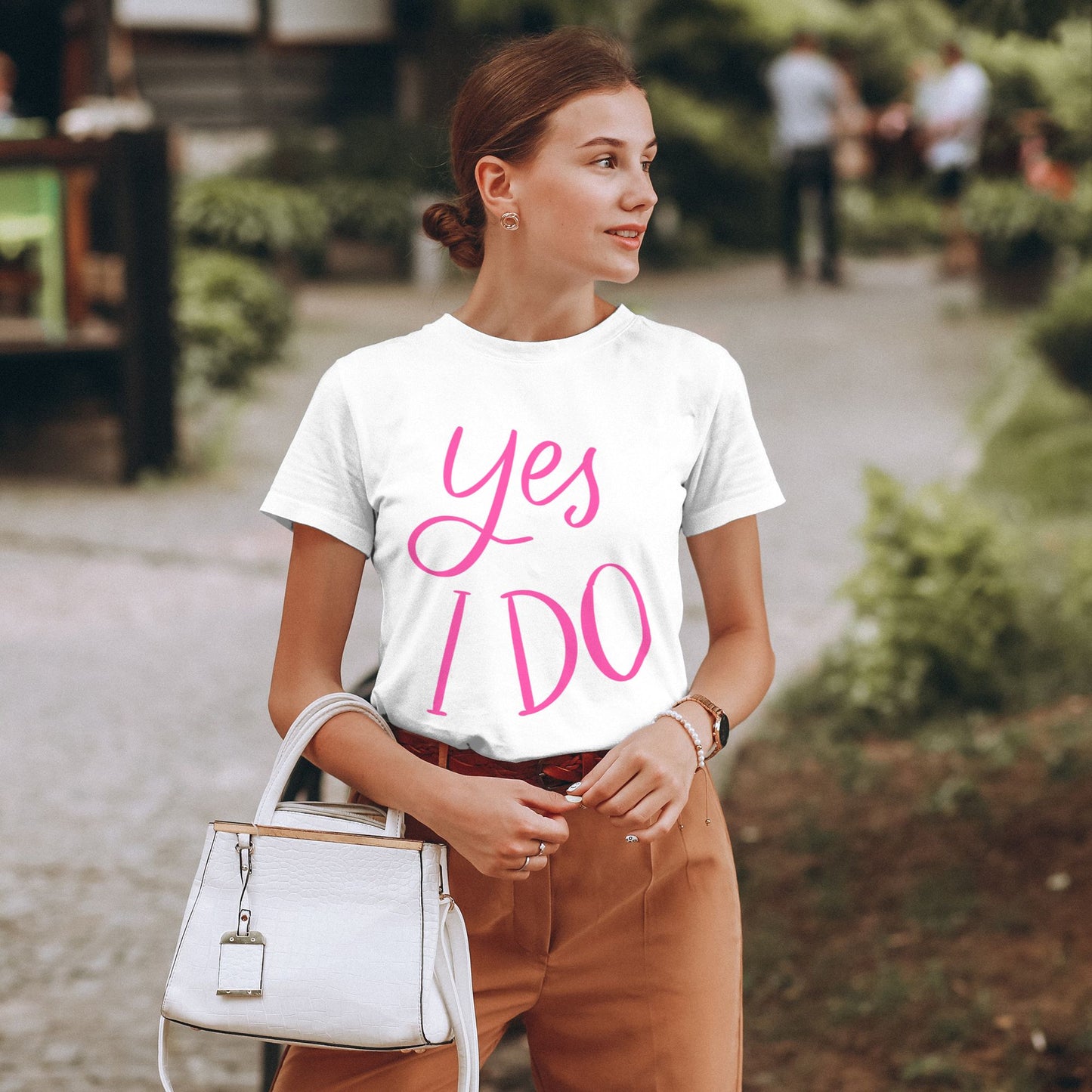 Yes I Do Women's Short Sleeve Cotton T-Shirt