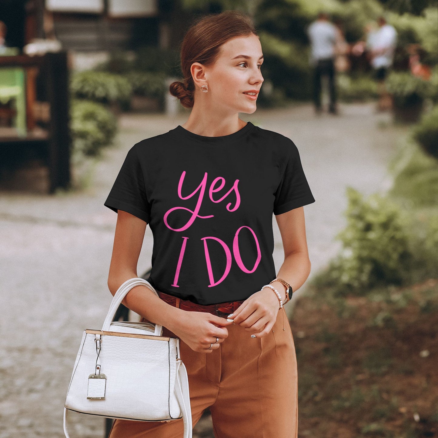 Yes I Do Women's Short Sleeve Cotton T-Shirt