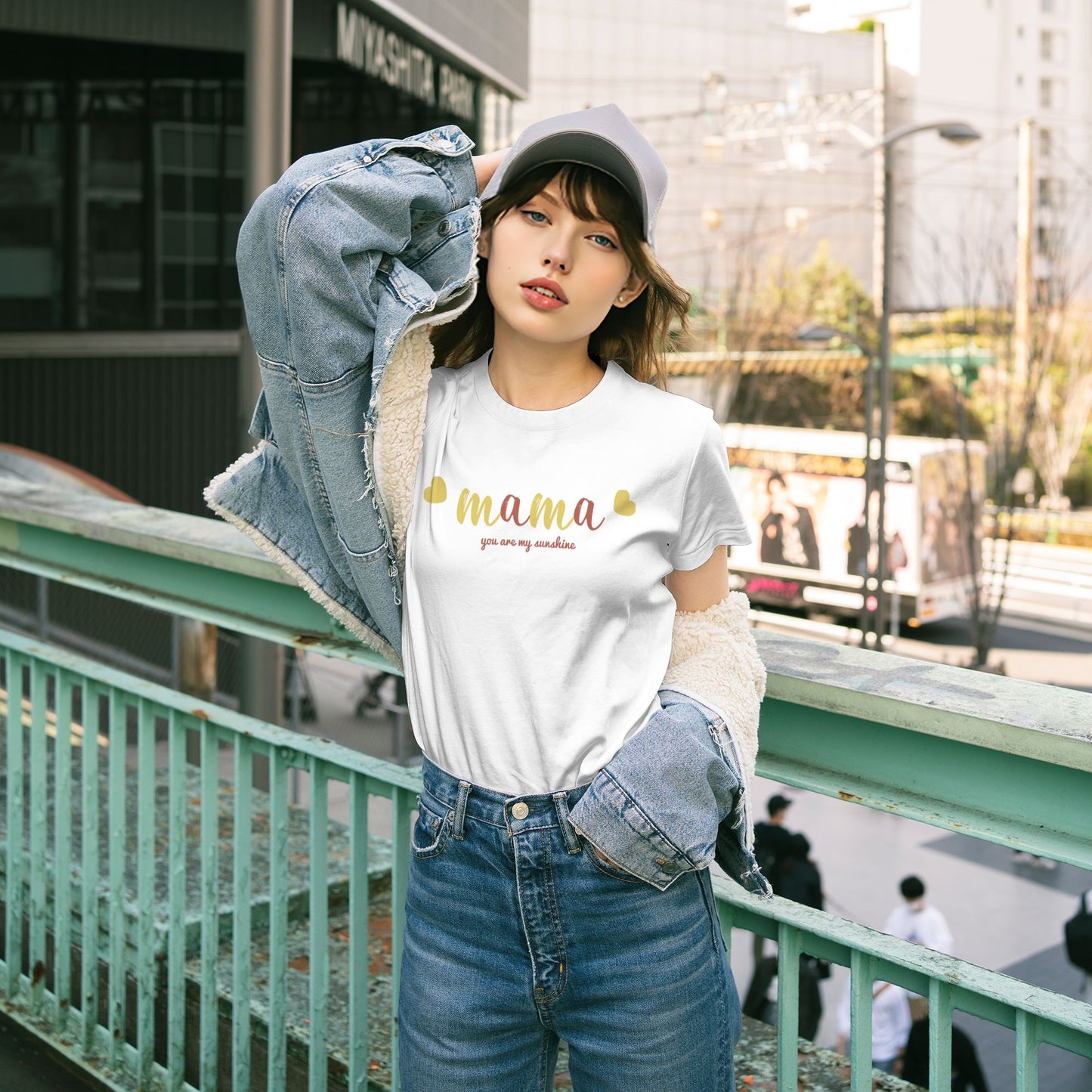 Mama Women's Short Sleeve Cotton T-Shirt
