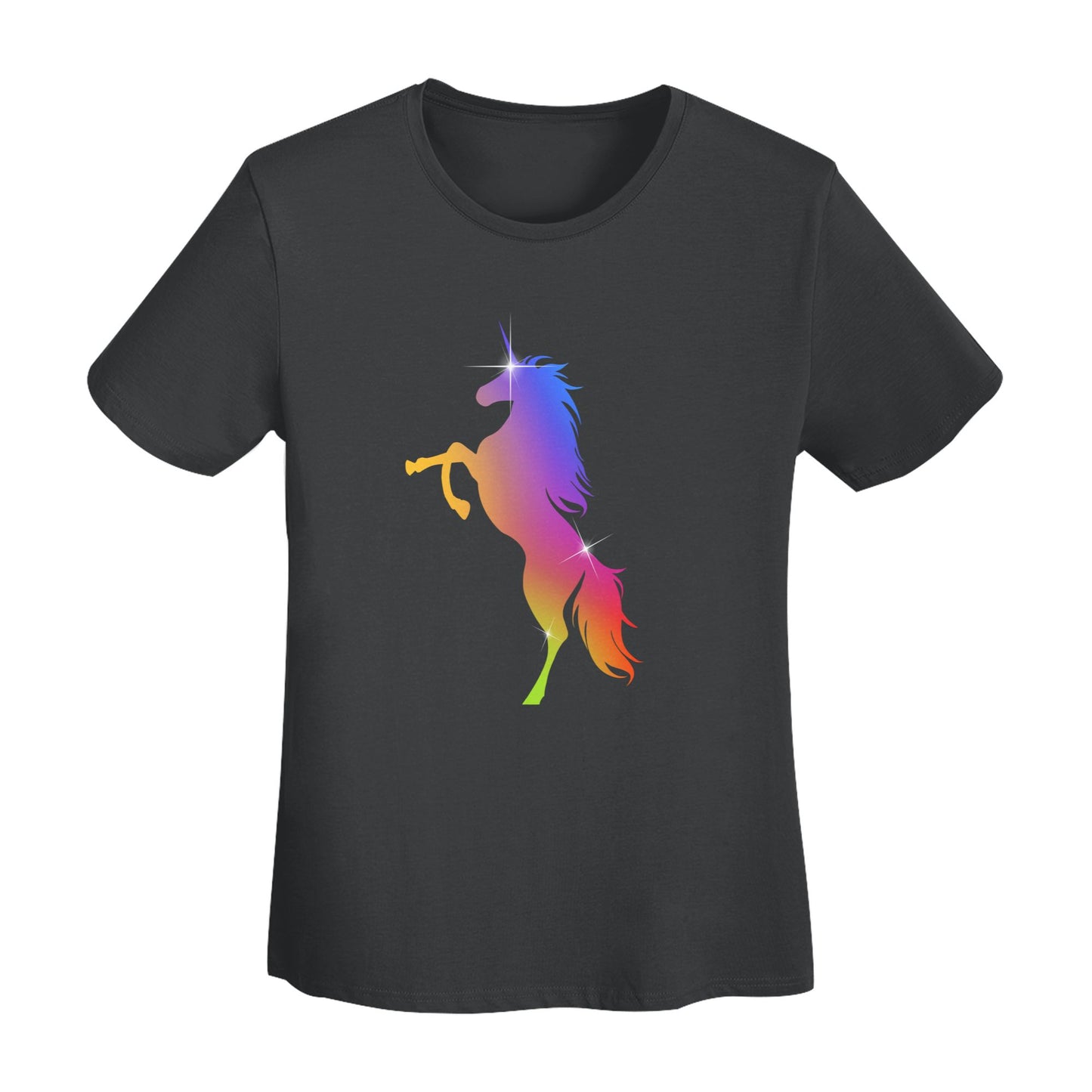 Unicorn Women's Short Sleeve Cotton T-Shirt