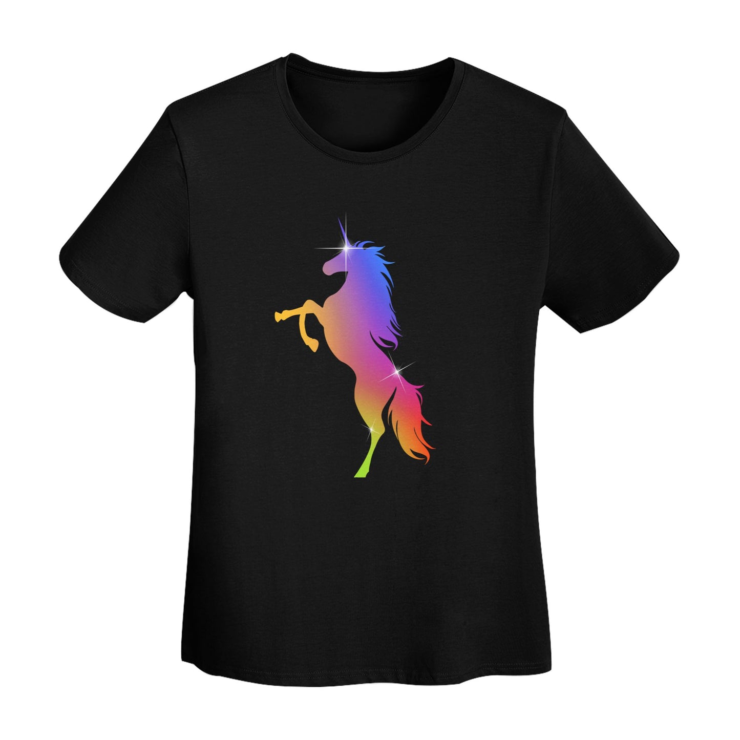 Unicorn Women's Short Sleeve Cotton T-Shirt