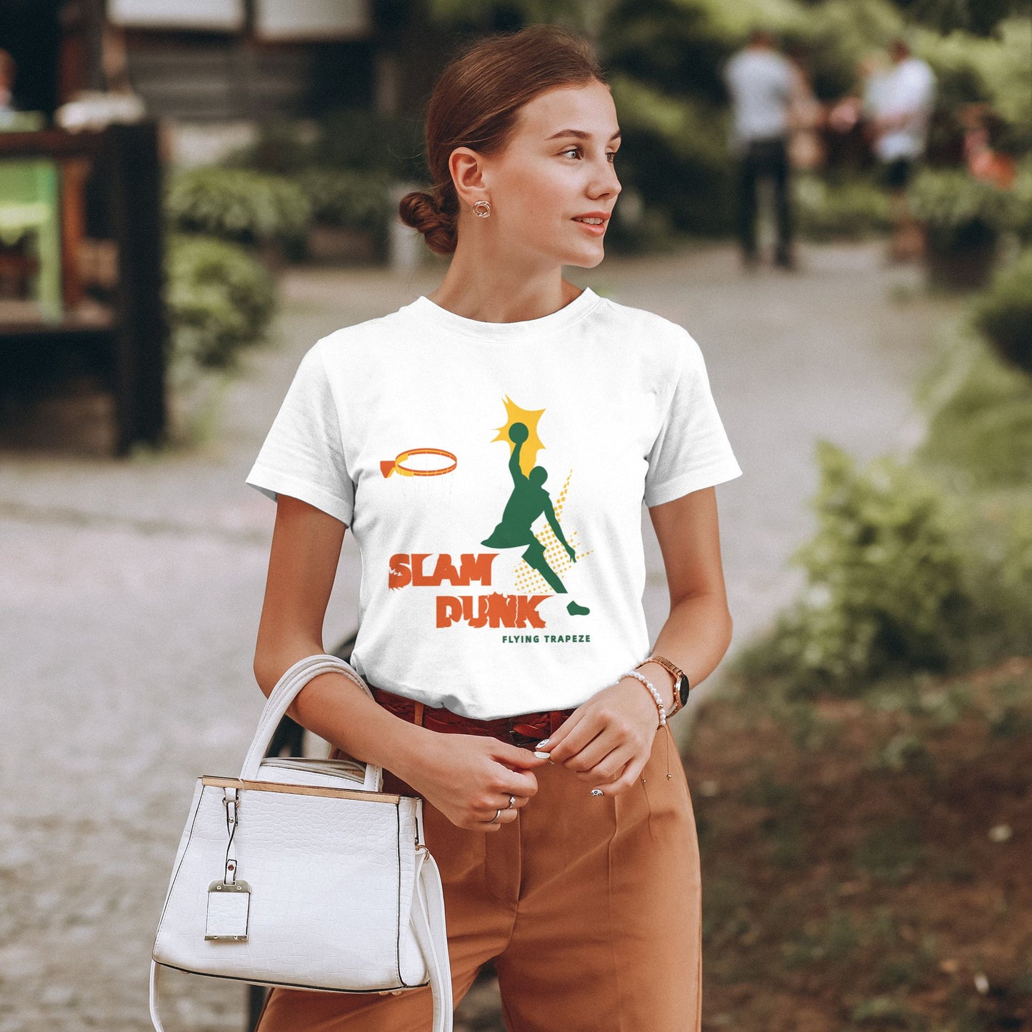Slam Dunk Women's Short Sleeve Cotton T-Shirt