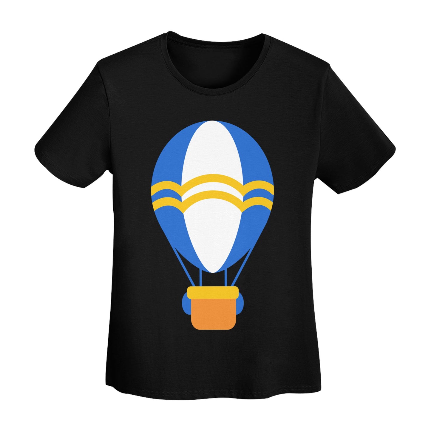 Hot Air Balloon Women's Short Sleeve Cotton T-Shirt
