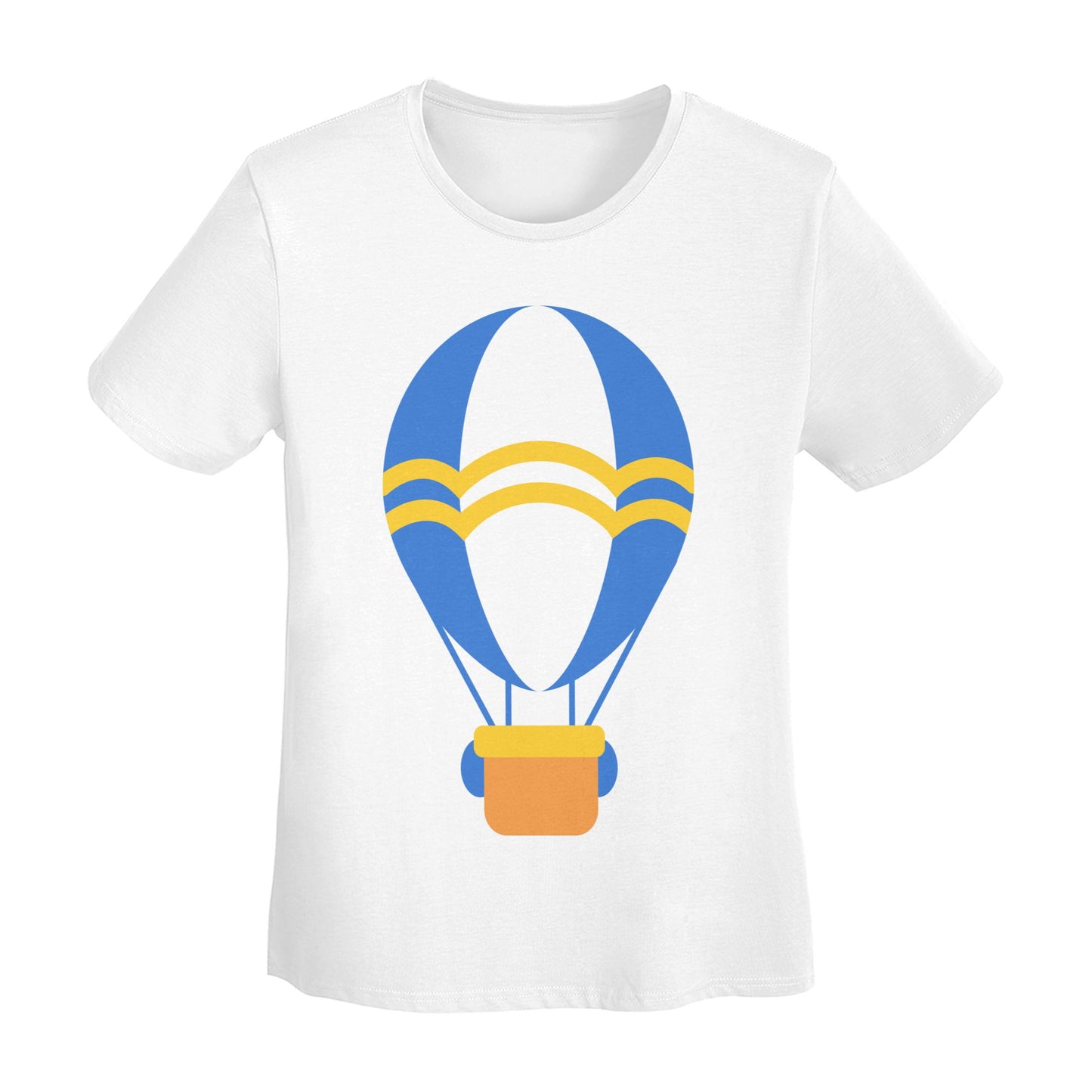 Hot Air Balloon Women's Short Sleeve Cotton T-Shirt