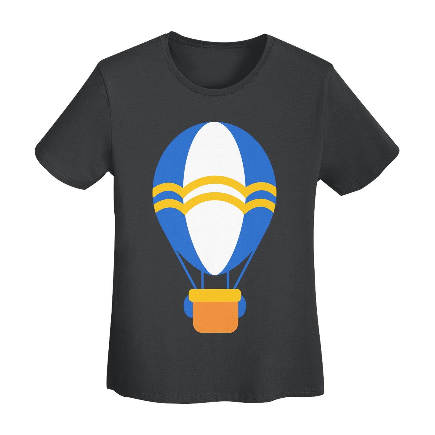 Hot Air Balloon Women's Short Sleeve Cotton T-Shirt