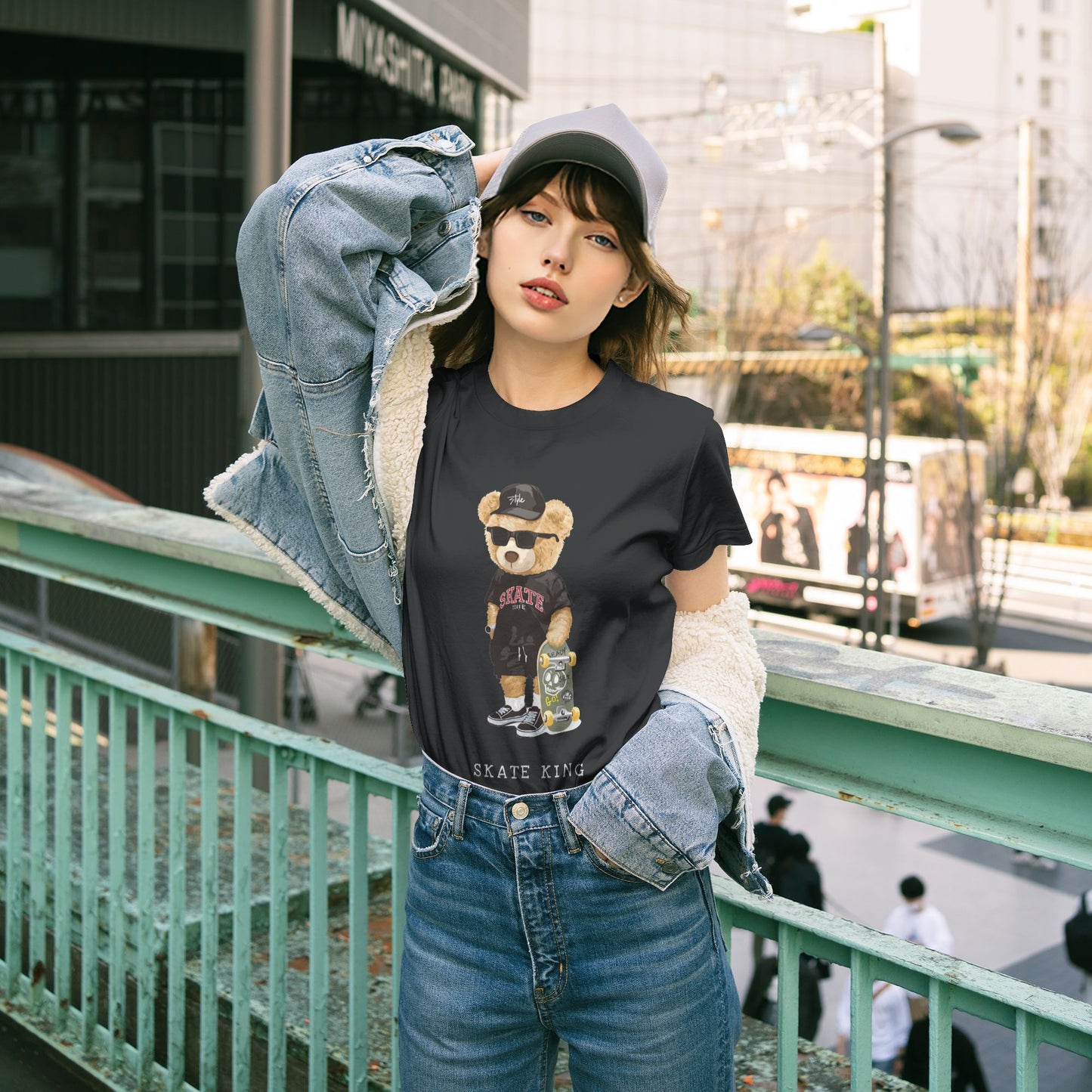 Skate King Women's Short Sleeve Cotton T-Shirt