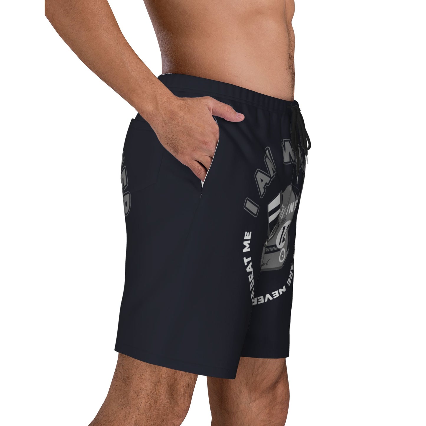 I Am Winner Men's Beach Shorts