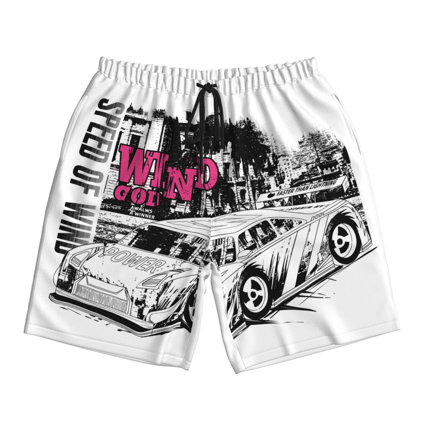 Speed Of Wind Men's Beach Shorts