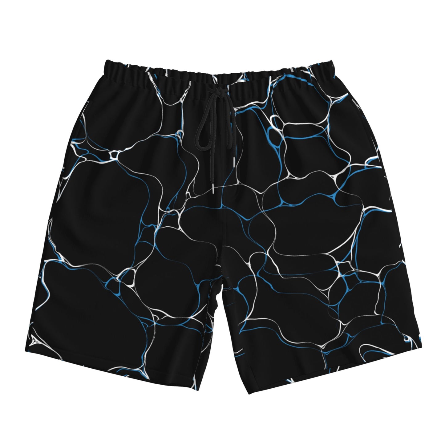 Water Waves Beach Shorts For Men