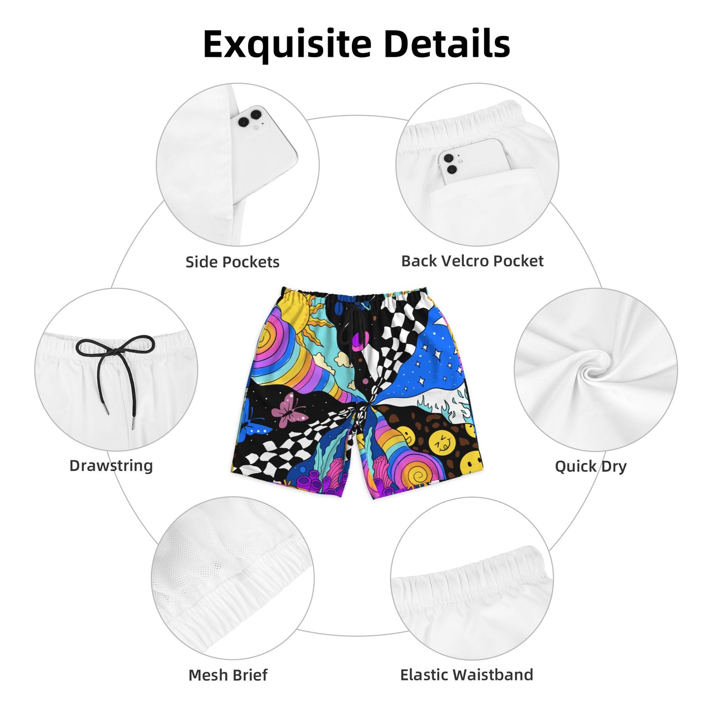 Genesis Design Beach Shorts For Men