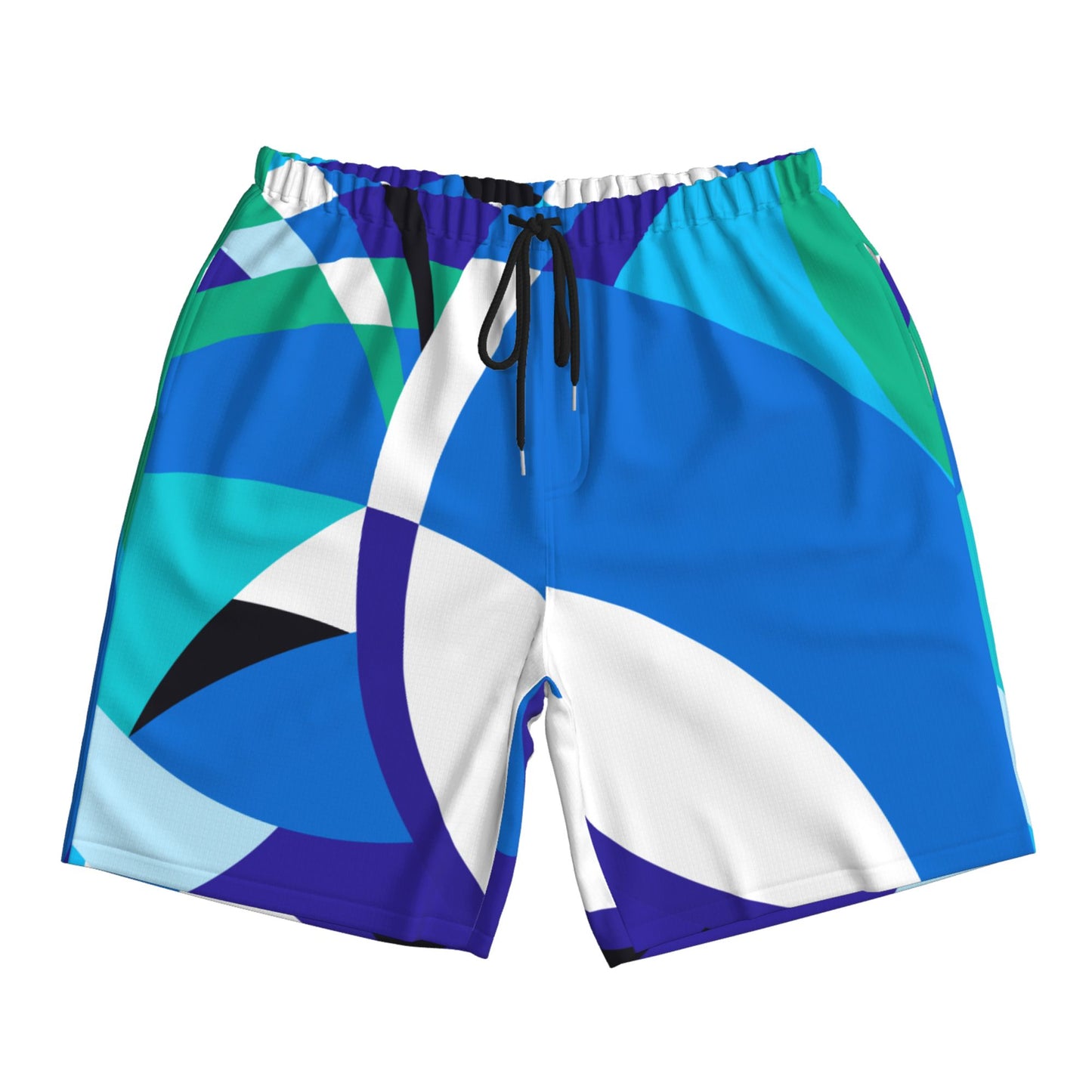 Curvature Geometry Men's Beach Shorts