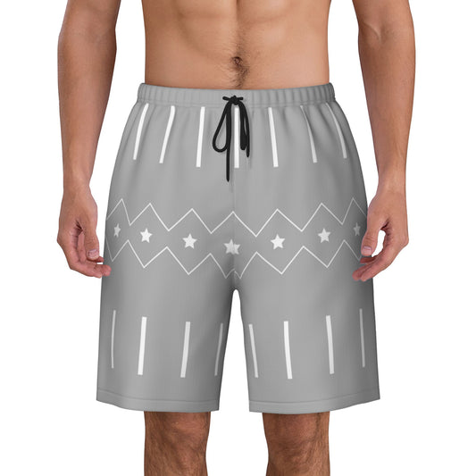 Stars And Stripes Beach Shorts For Men
