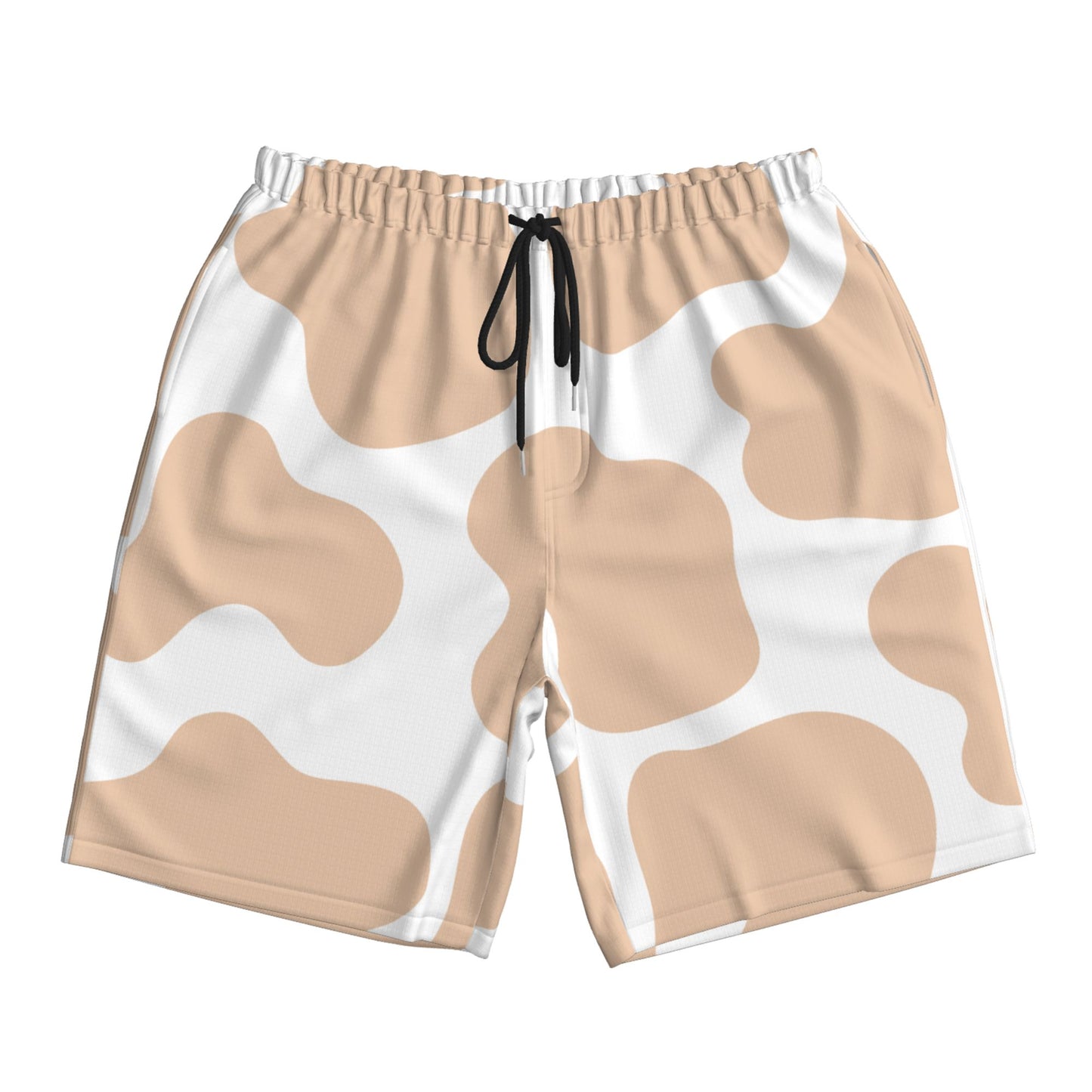 Cow Printed Men's Beach Shorts