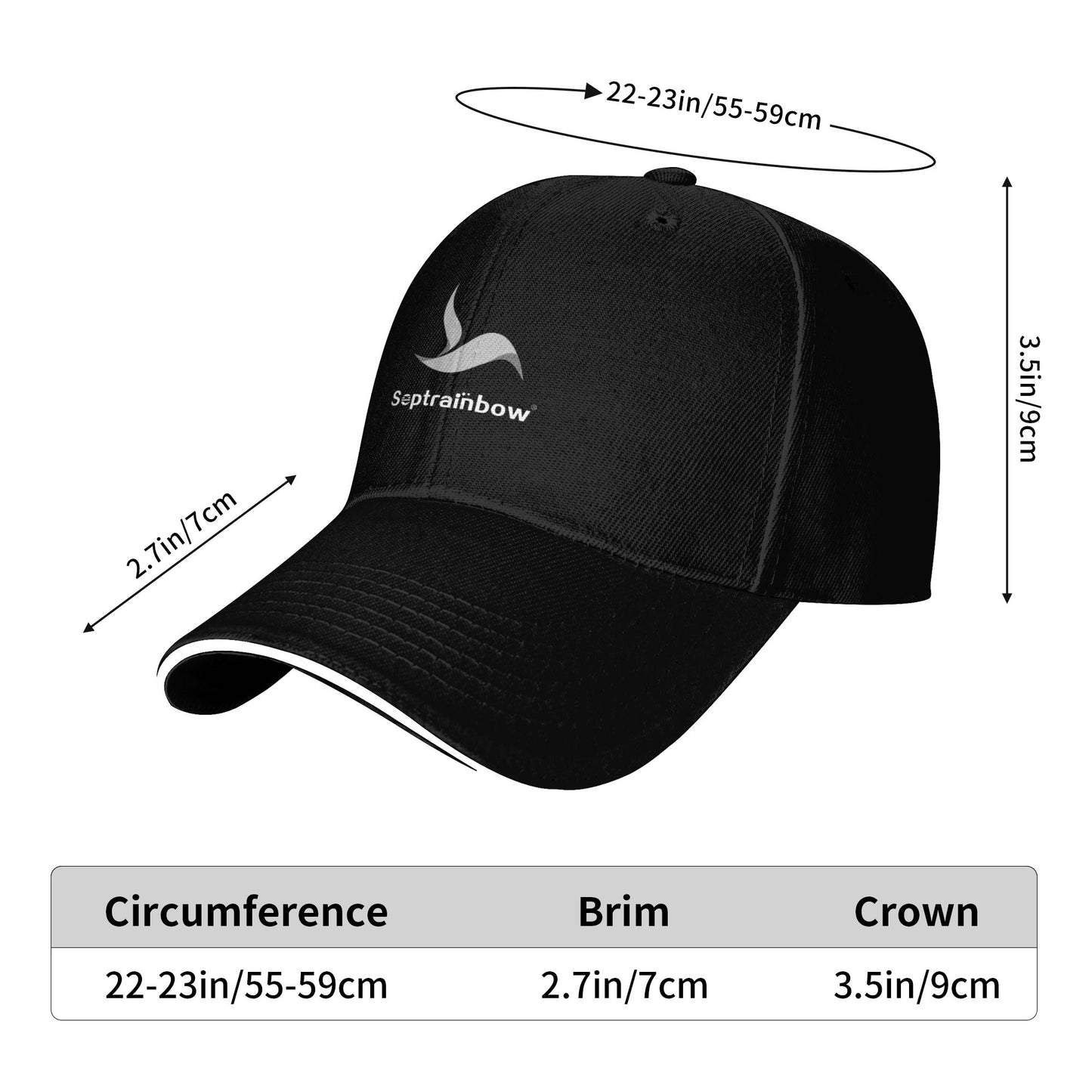 Septrainbow Baseball Caps For Men And Women