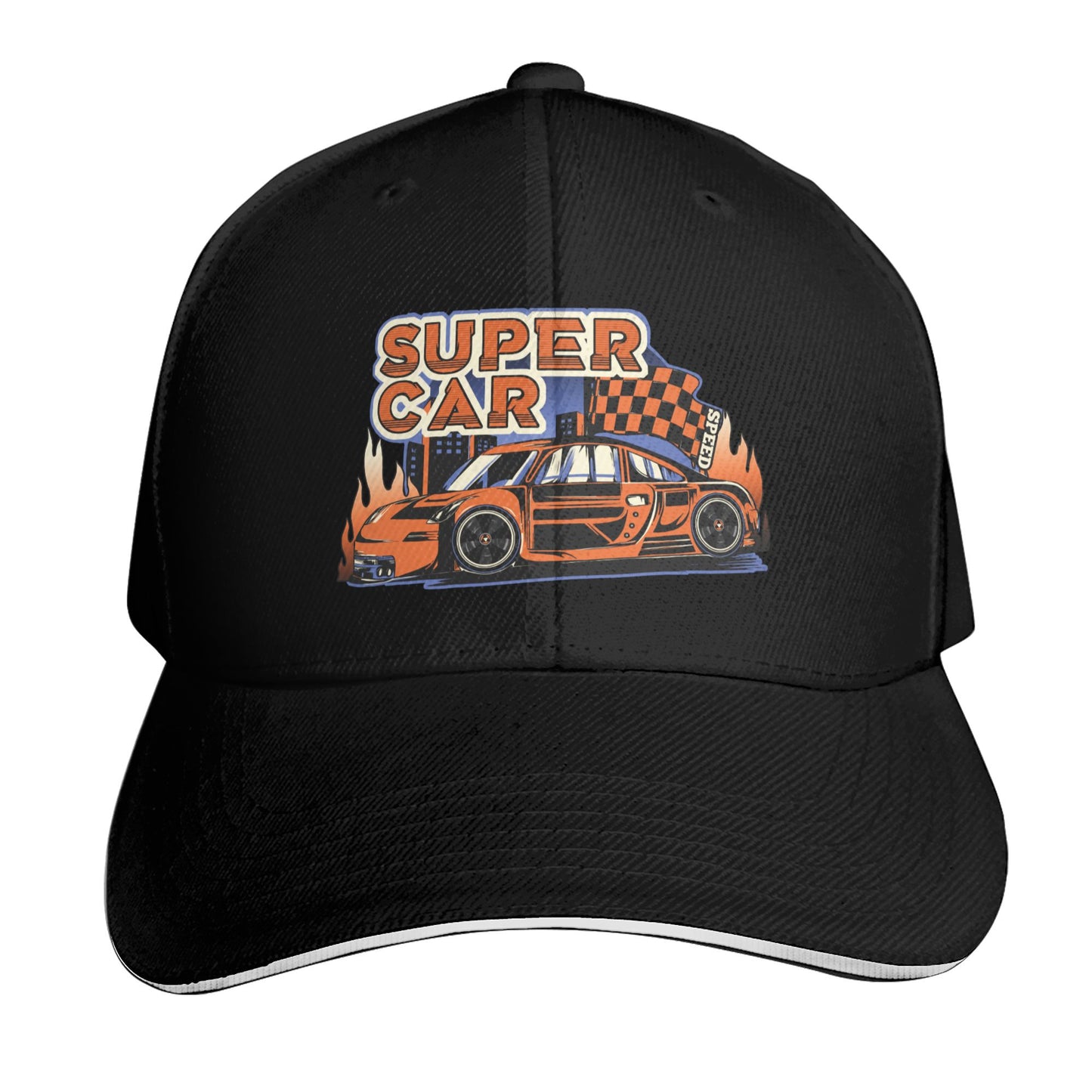 Super Car Baseball Caps For Women And Men