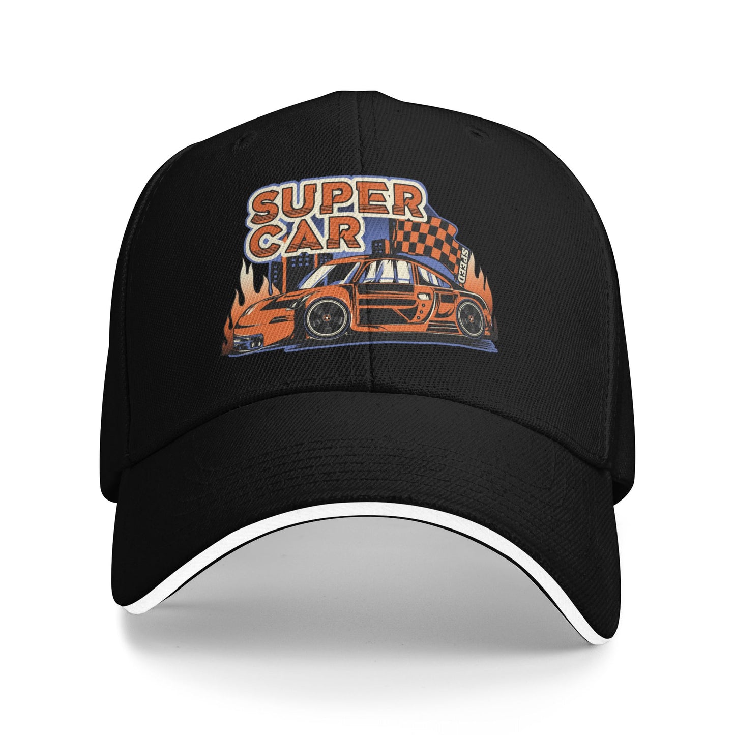 Super Car Baseball Caps For Women And Men