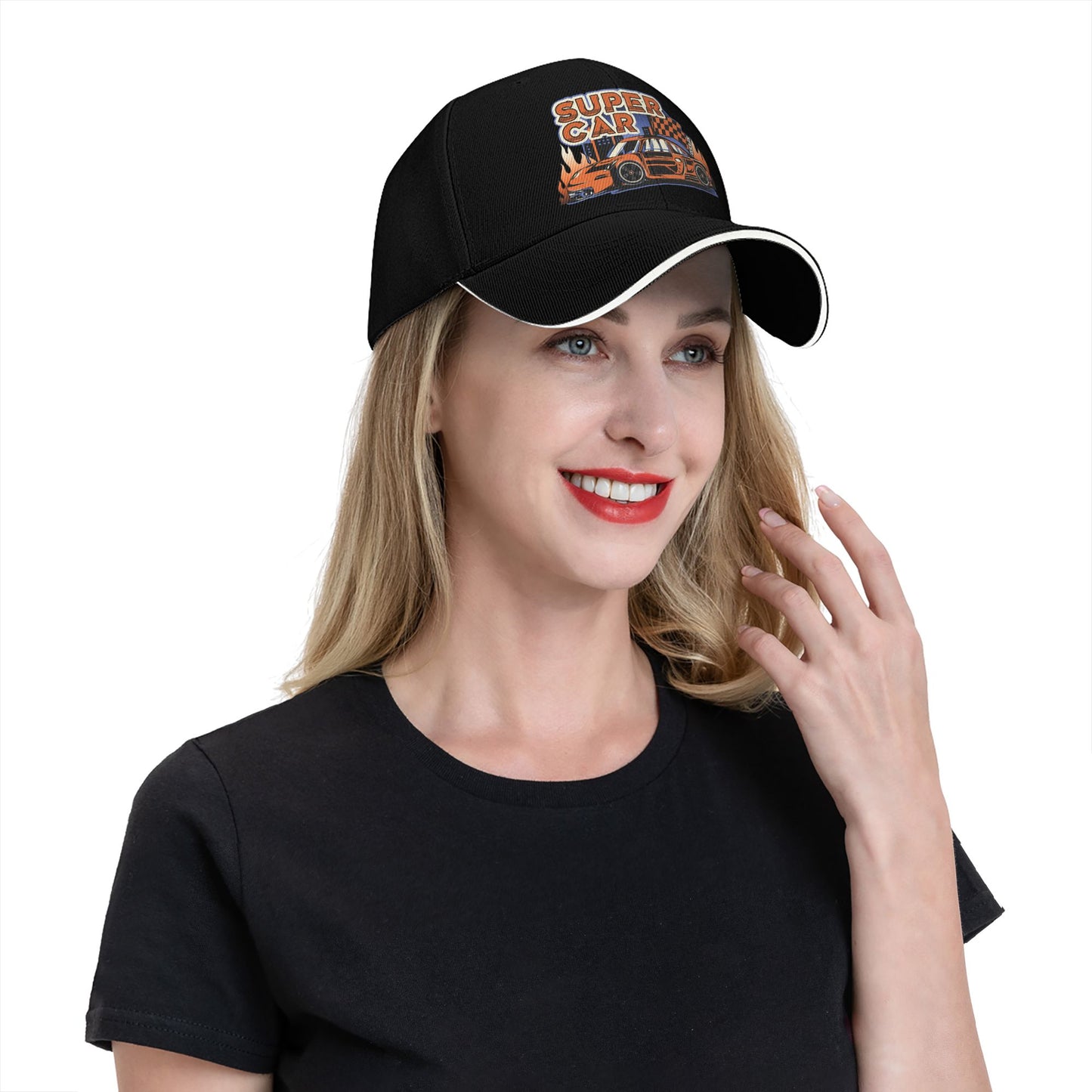 Super Car Baseball Caps For Women And Men
