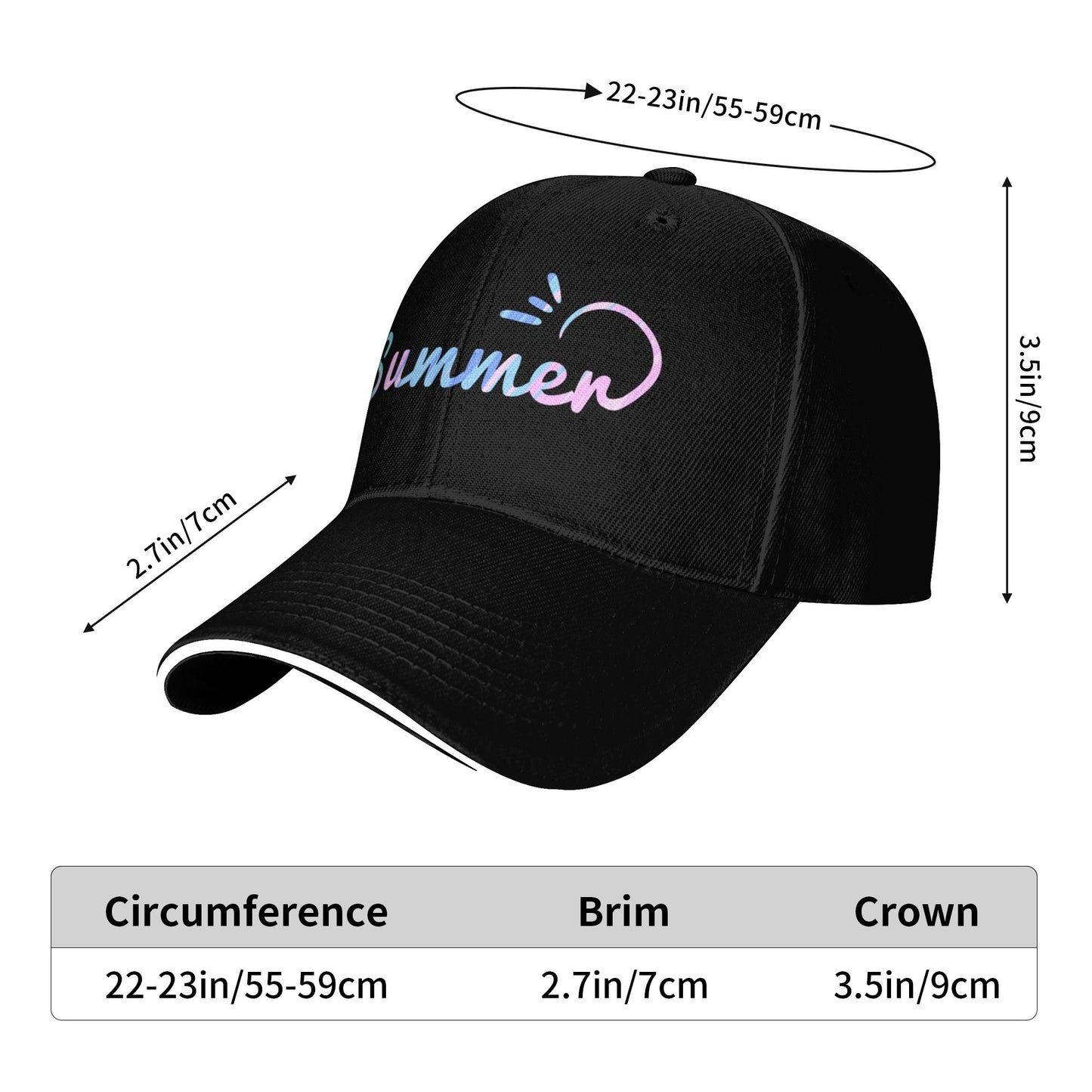Summer Baseball Caps For Women And Men
