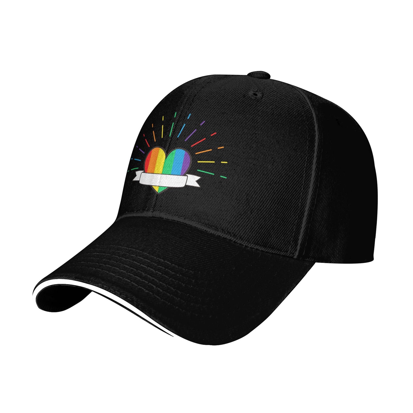 Rainbow Love Baseball Caps For Women And Men