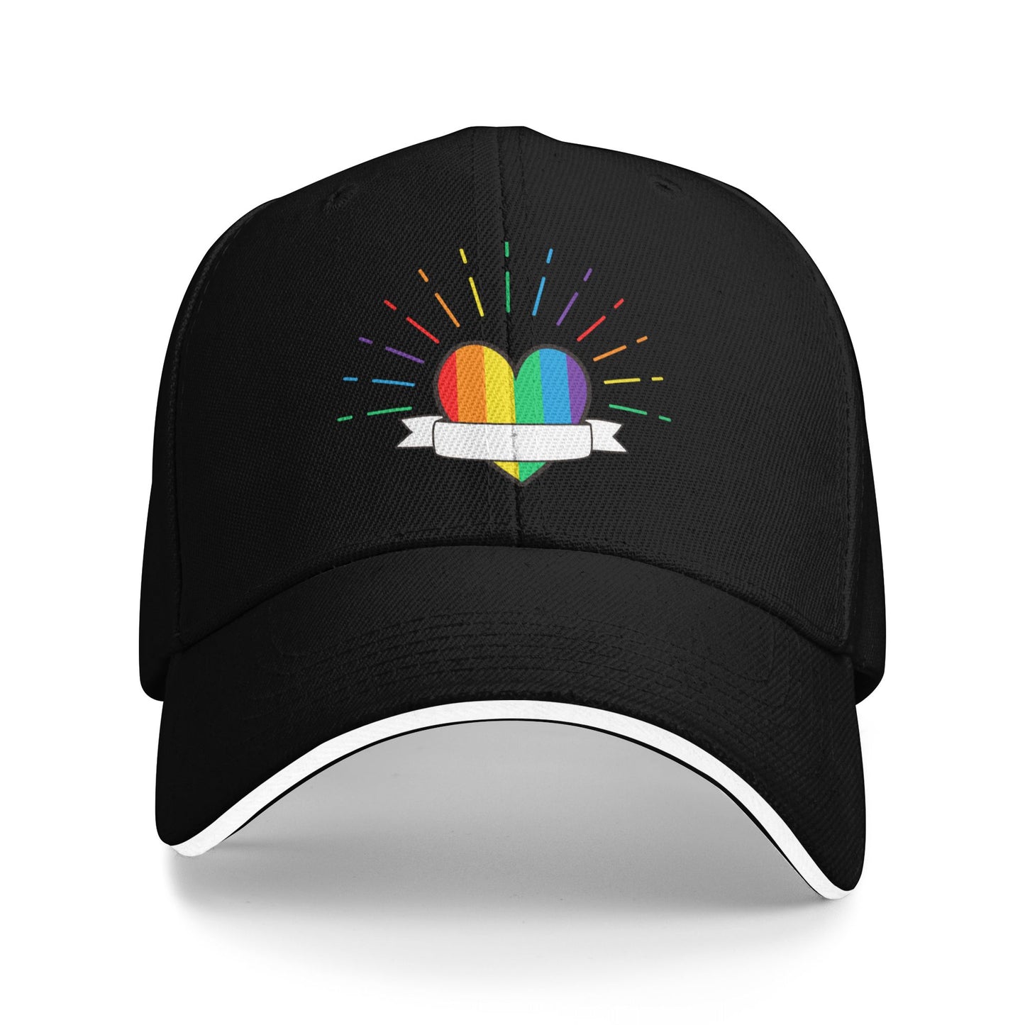 Rainbow Love Baseball Caps For Women And Men