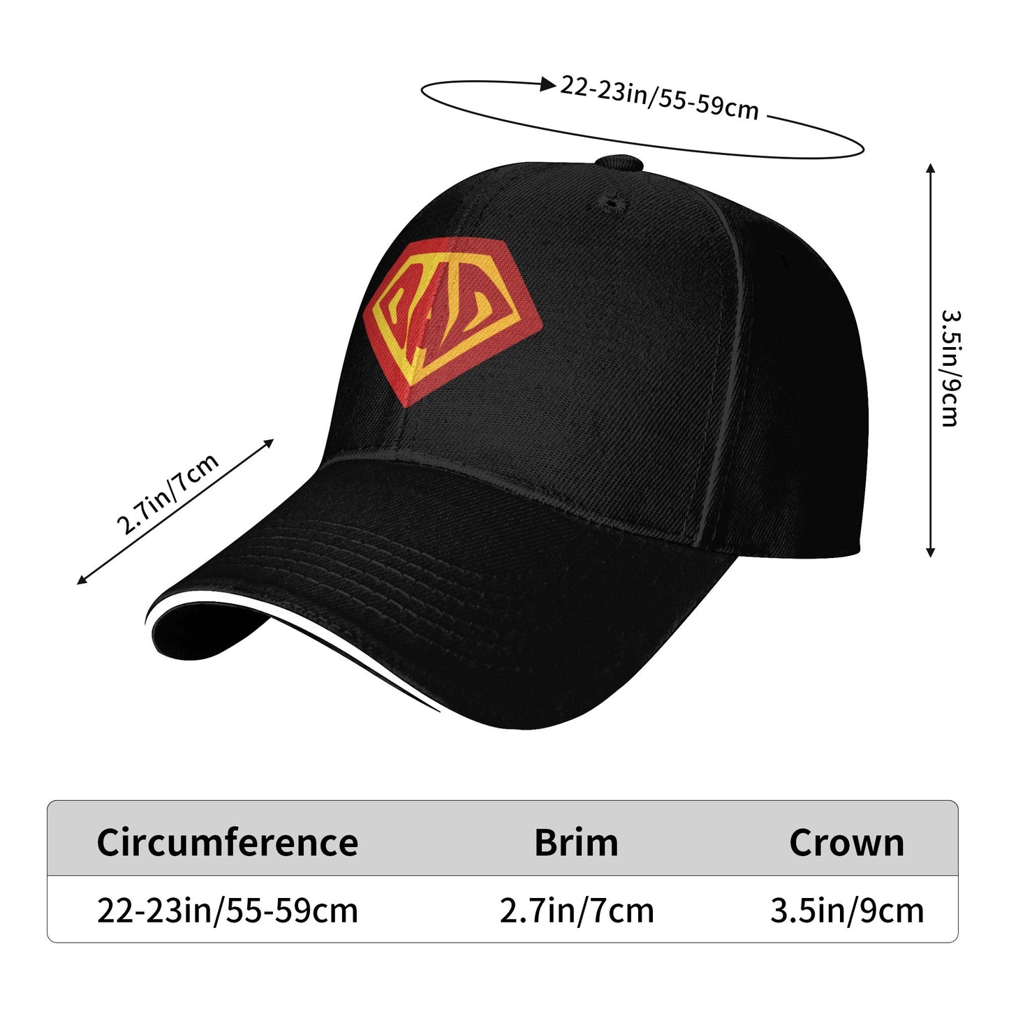Superman Dad Baseball Caps For Women And Men