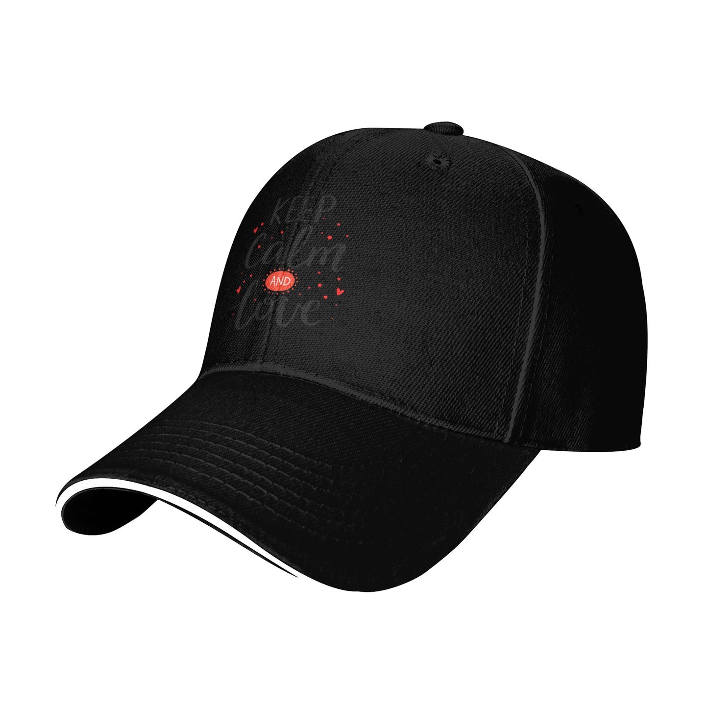 Keep Calm And Love Baseball Caps For Men And Women