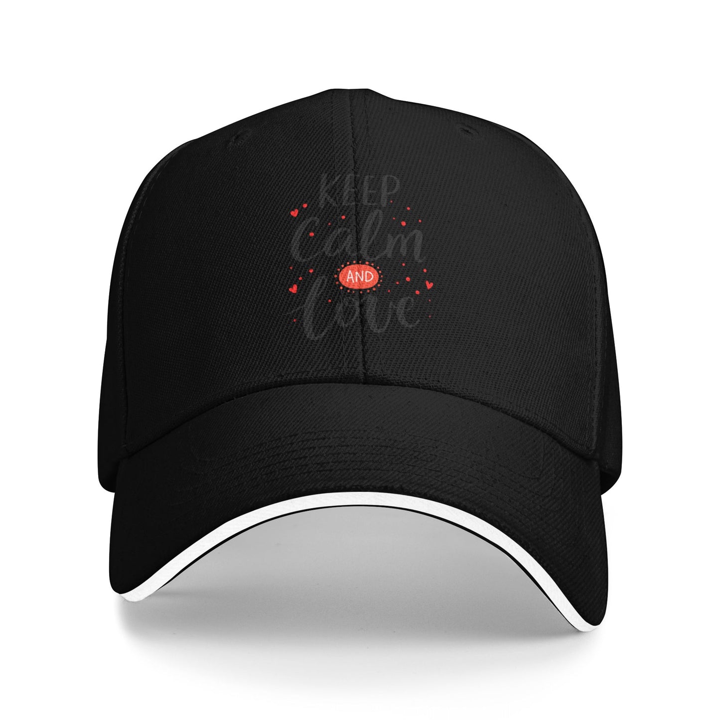 Keep Calm And Love Baseball Caps For Men And Women