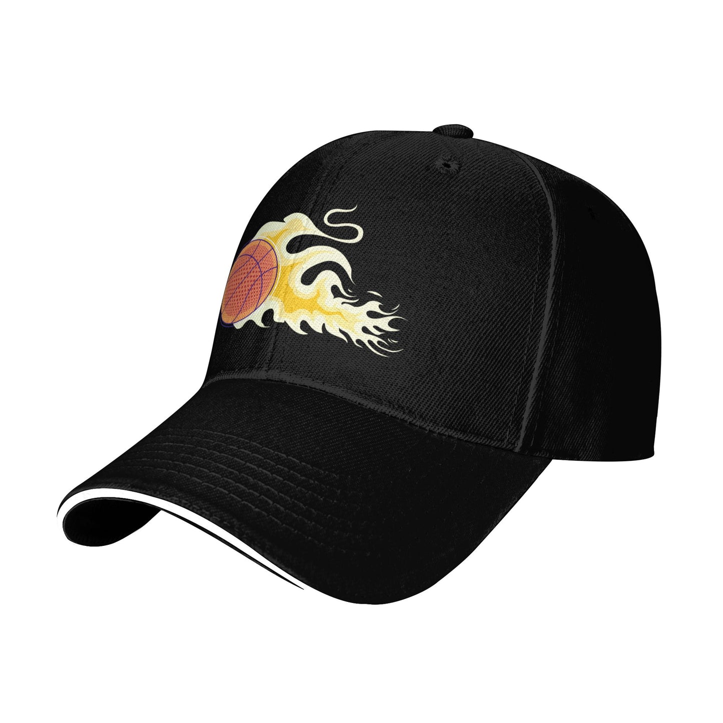 Basketball Design Baseball Caps For Men And Women