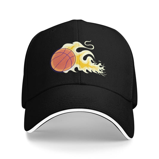 Basketball Design Baseball Caps For Men And Women