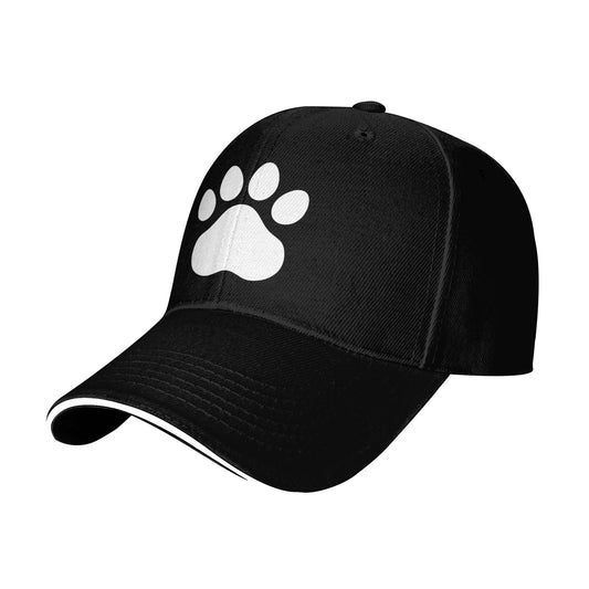 Paw Print Baseball Caps For Men And Women