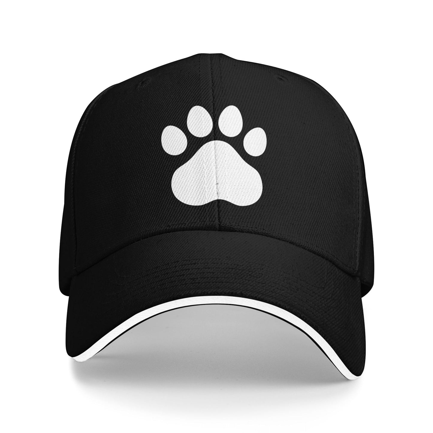 Paw Print Baseball Caps For Men And Women