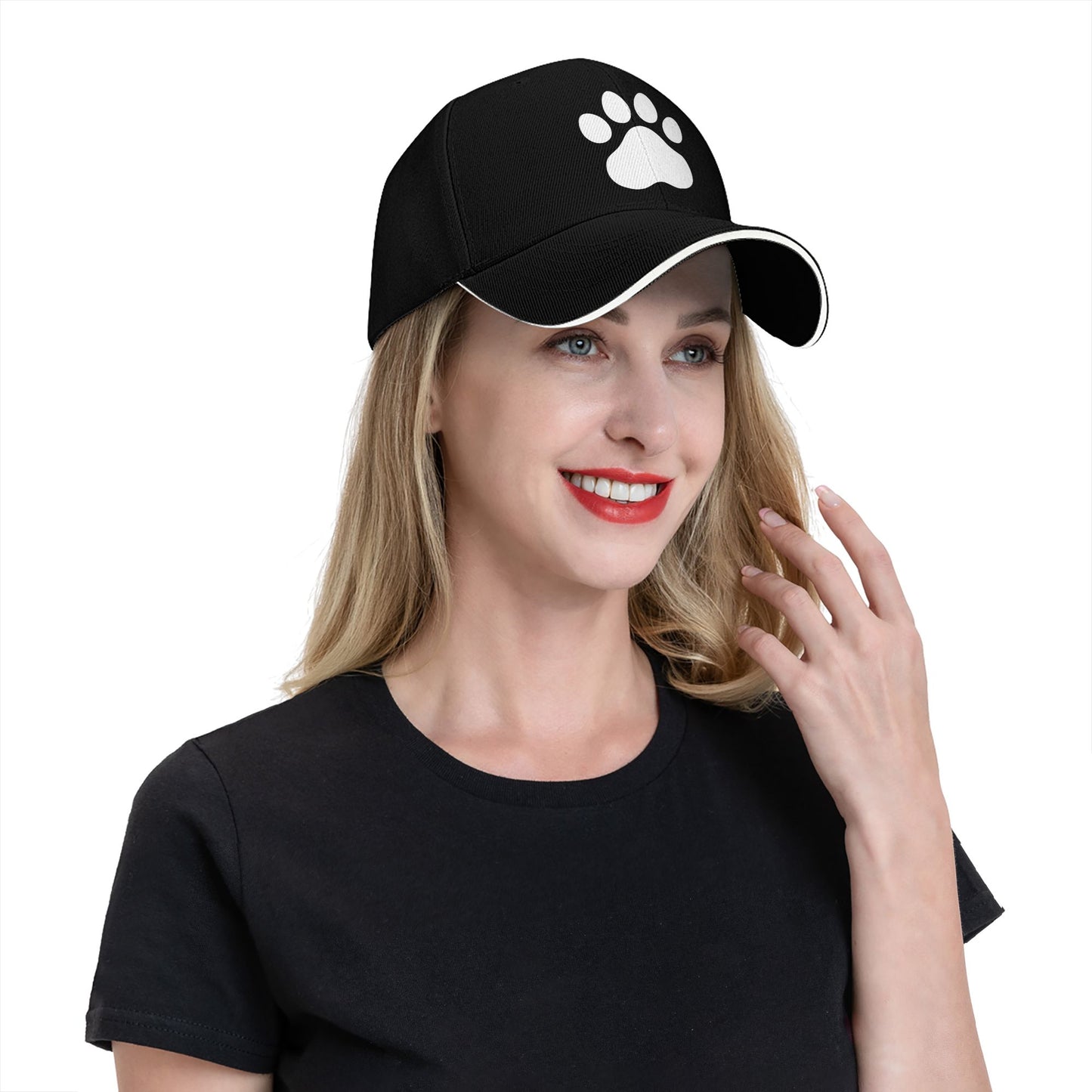 Paw Print Baseball Caps For Men And Women